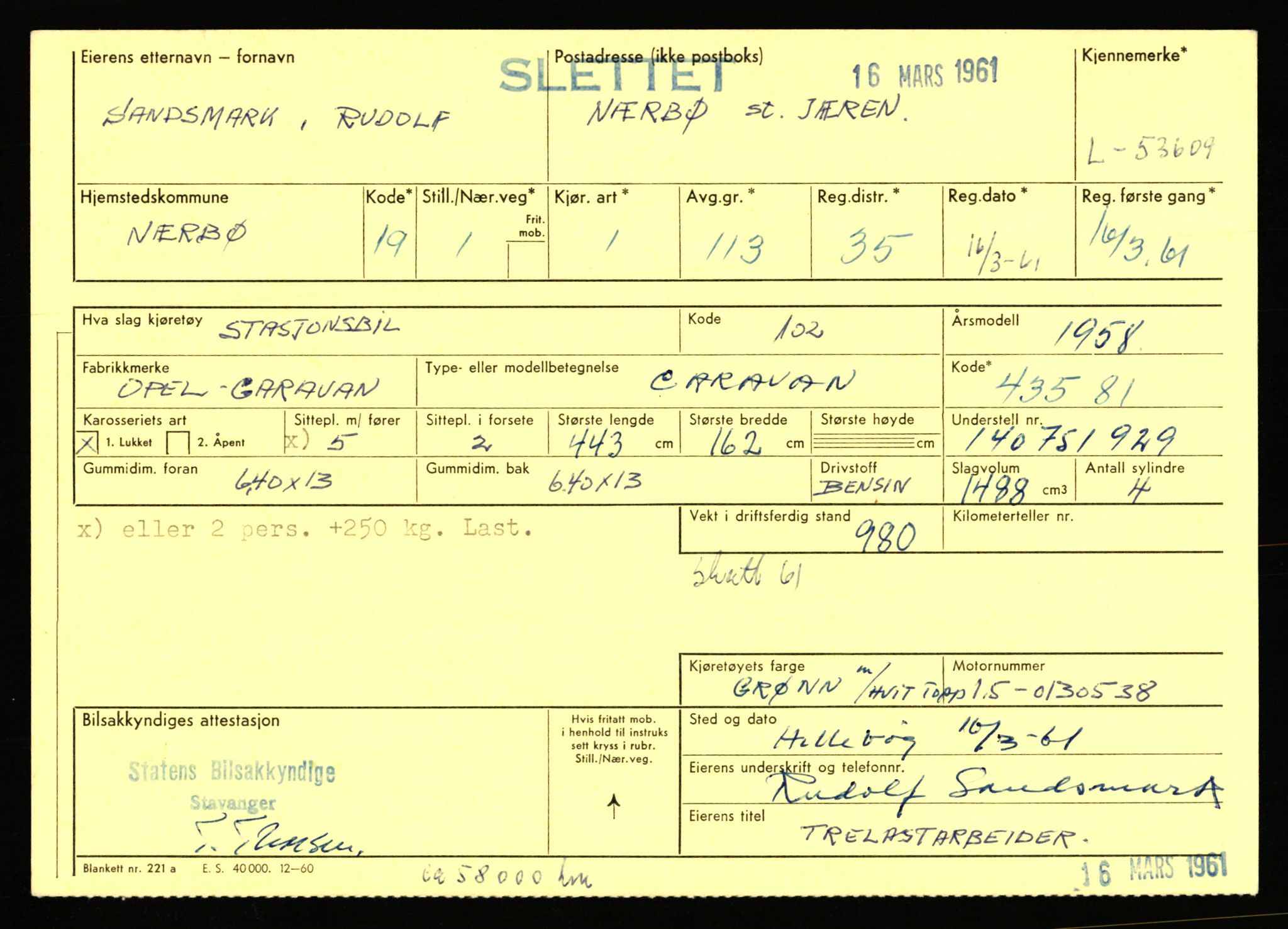 Stavanger trafikkstasjon, AV/SAST-A-101942/0/F/L0053: L-52900 - L-54199, 1930-1971, p. 1743