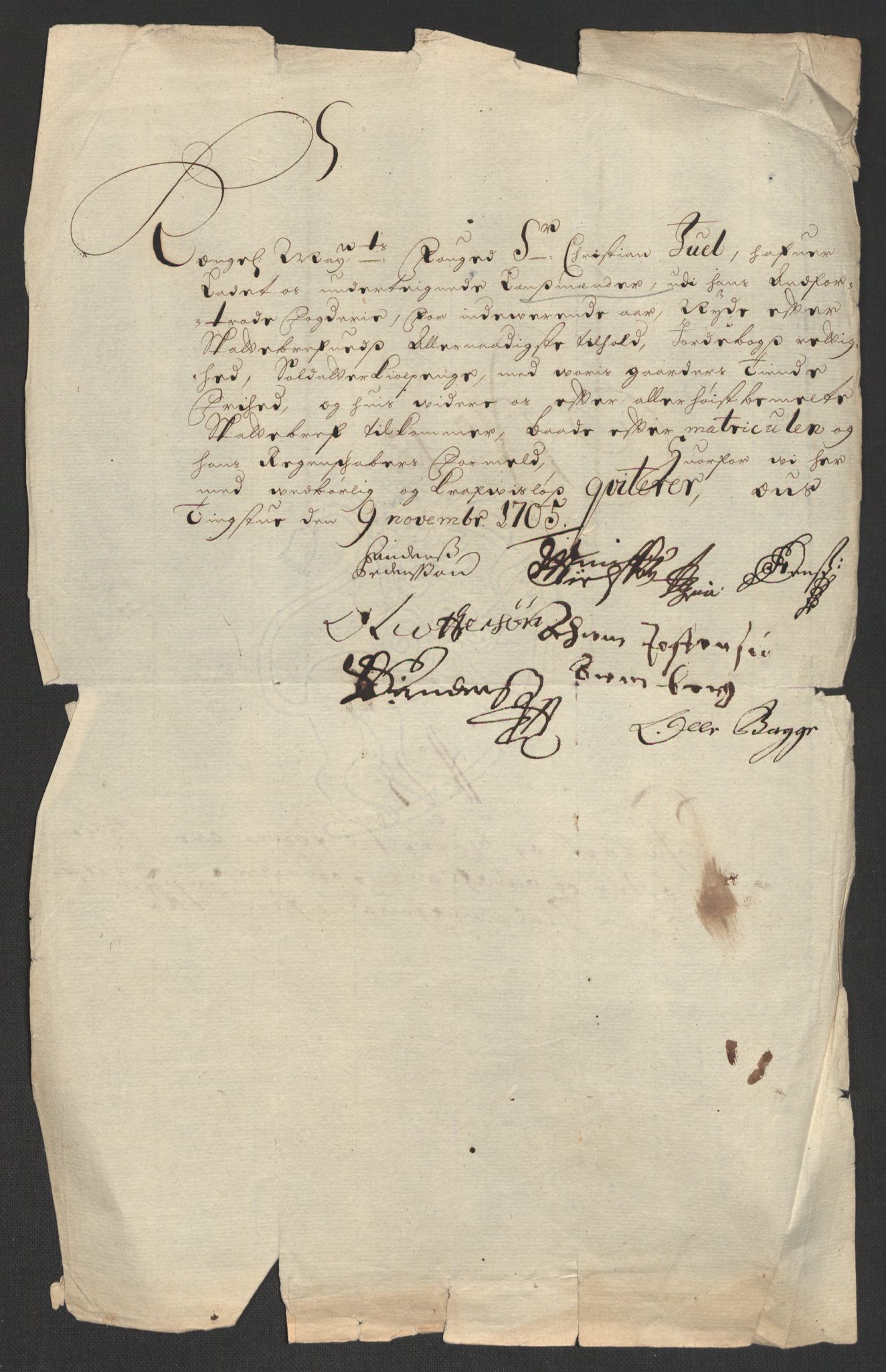 Rentekammeret inntil 1814, Reviderte regnskaper, Fogderegnskap, RA/EA-4092/R13/L0843: Fogderegnskap Solør, Odal og Østerdal, 1705-1706, p. 263