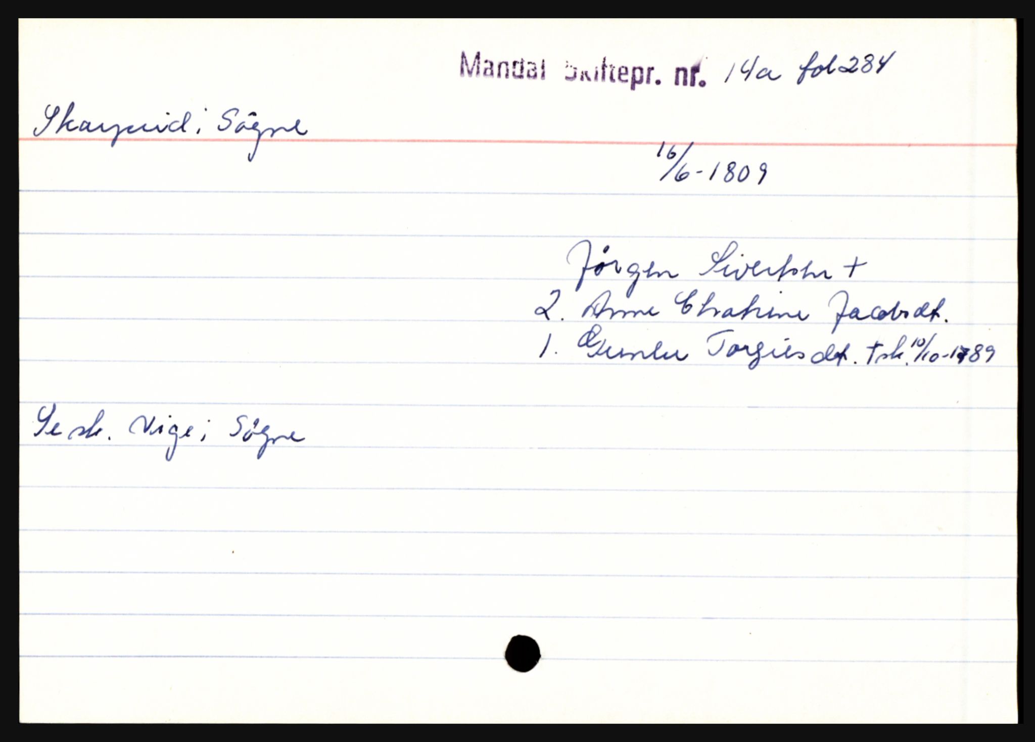 Mandal sorenskriveri, AV/SAK-1221-0005/001/H, p. 19974