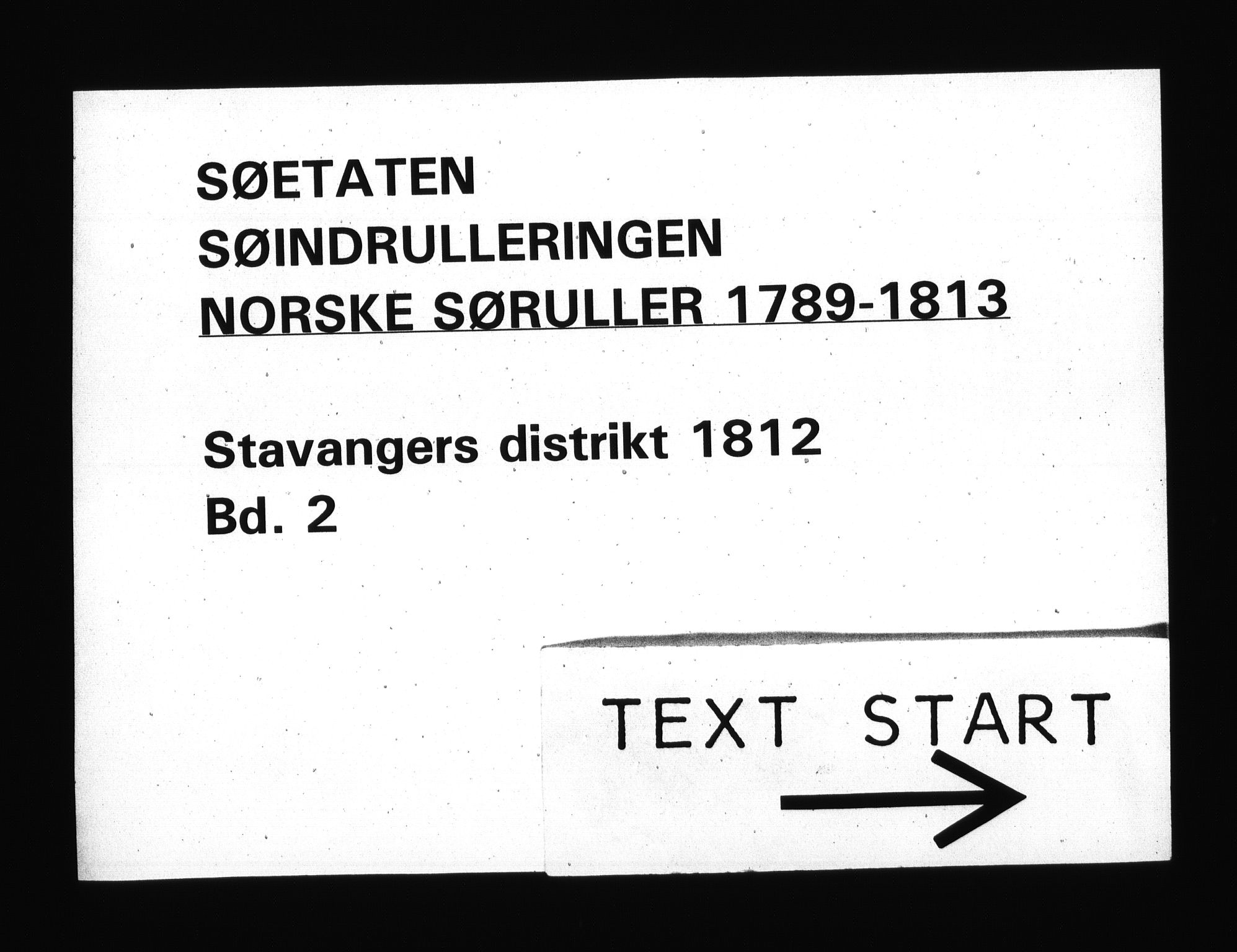 Sjøetaten, AV/RA-EA-3110/F/L0300: Stavanger distrikt, bind 2, 1812