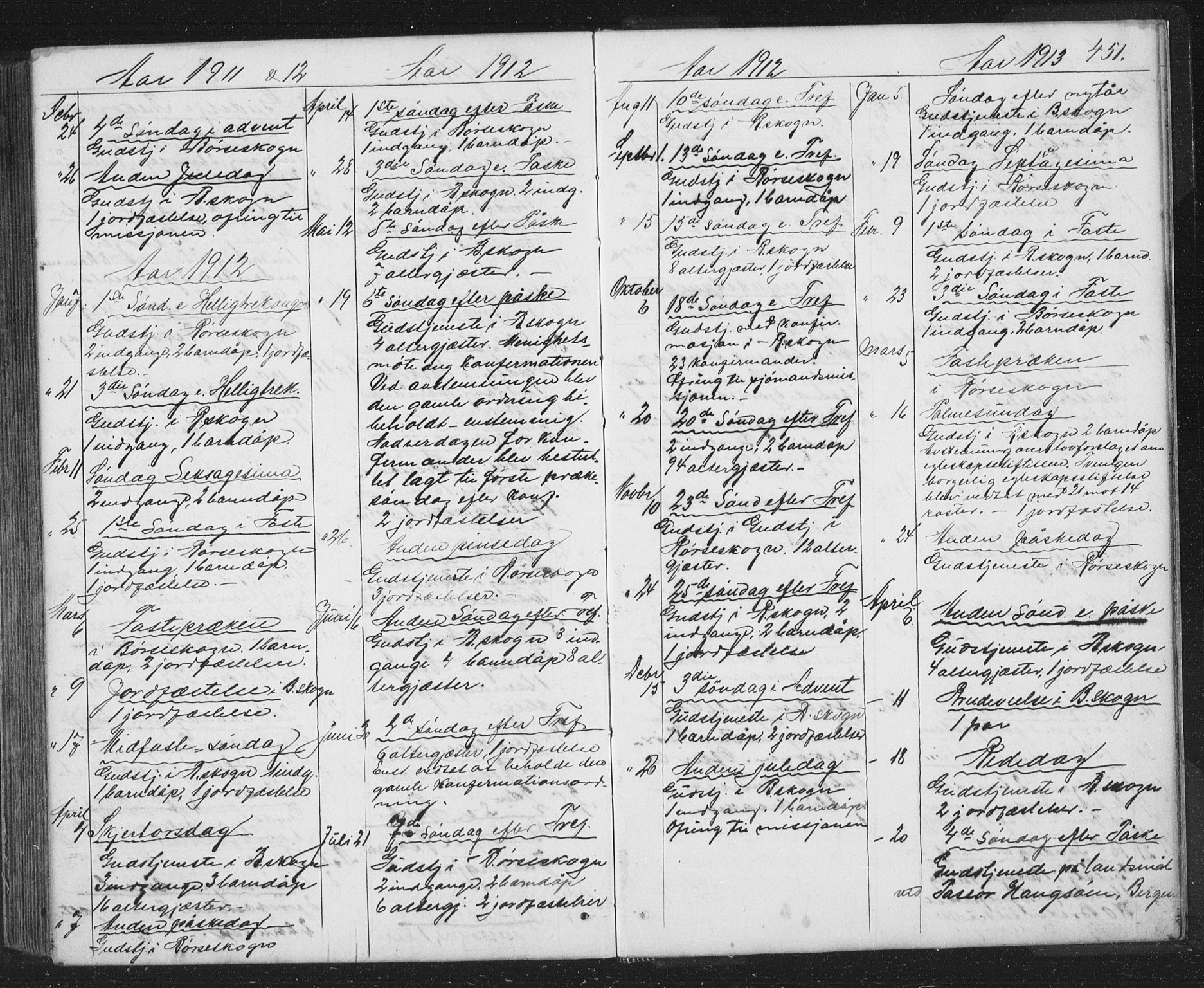 Ministerialprotokoller, klokkerbøker og fødselsregistre - Sør-Trøndelag, SAT/A-1456/667/L0798: Parish register (copy) no. 667C03, 1867-1929, p. 451
