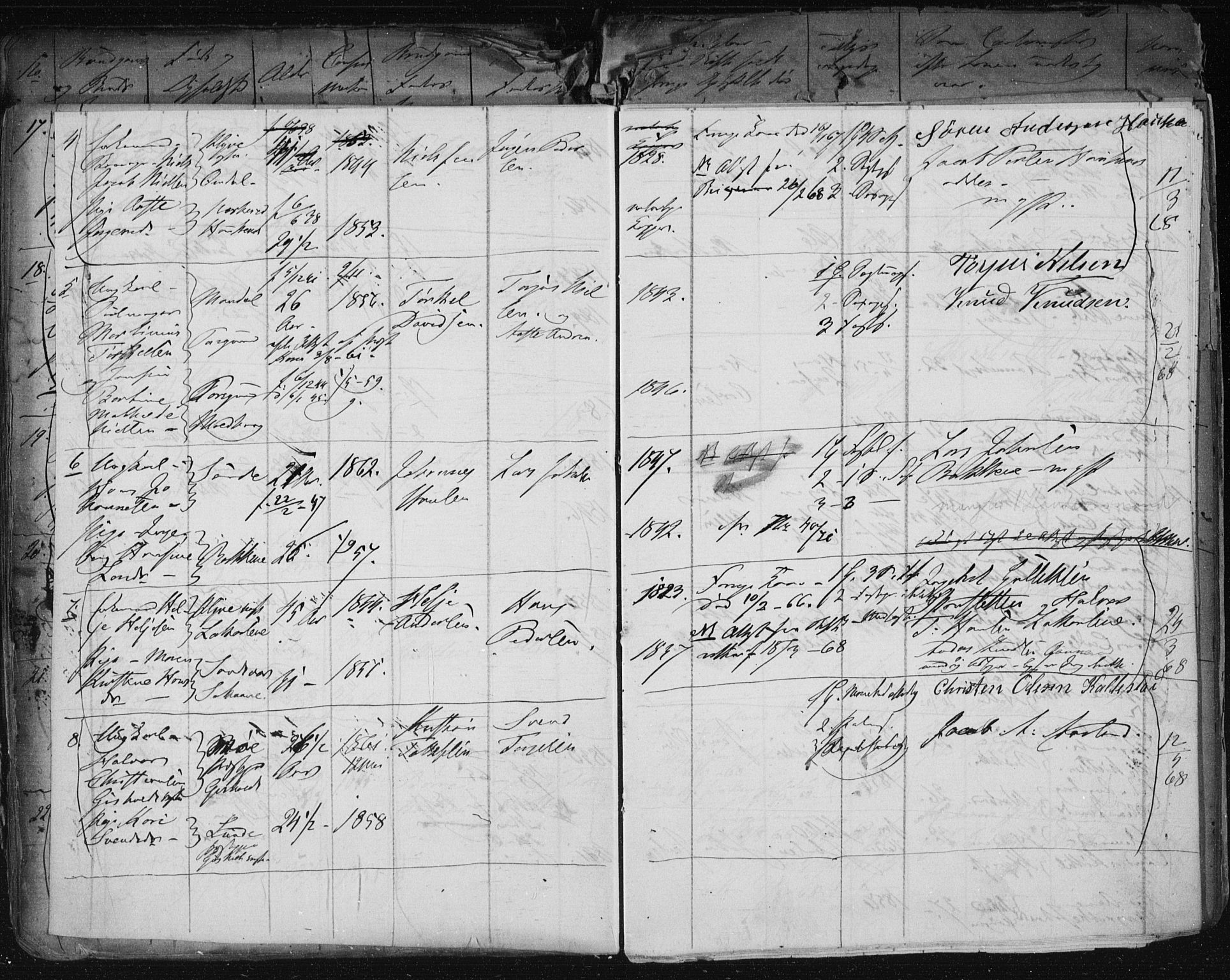 Solum kirkebøker, SAKO/A-306/H/Ha/L0001: Banns register no. I 1, 1846-1879