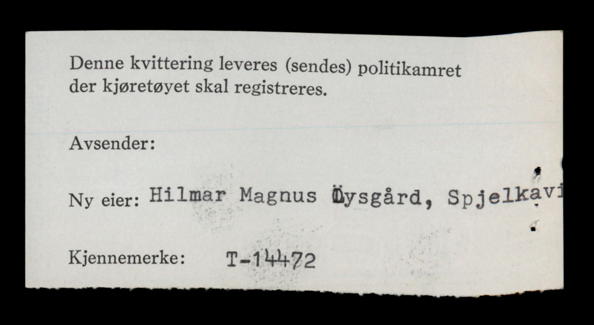 Møre og Romsdal vegkontor - Ålesund trafikkstasjon, AV/SAT-A-4099/F/Fe/L0046: Registreringskort for kjøretøy T 14445 - T 14579, 1927-1998