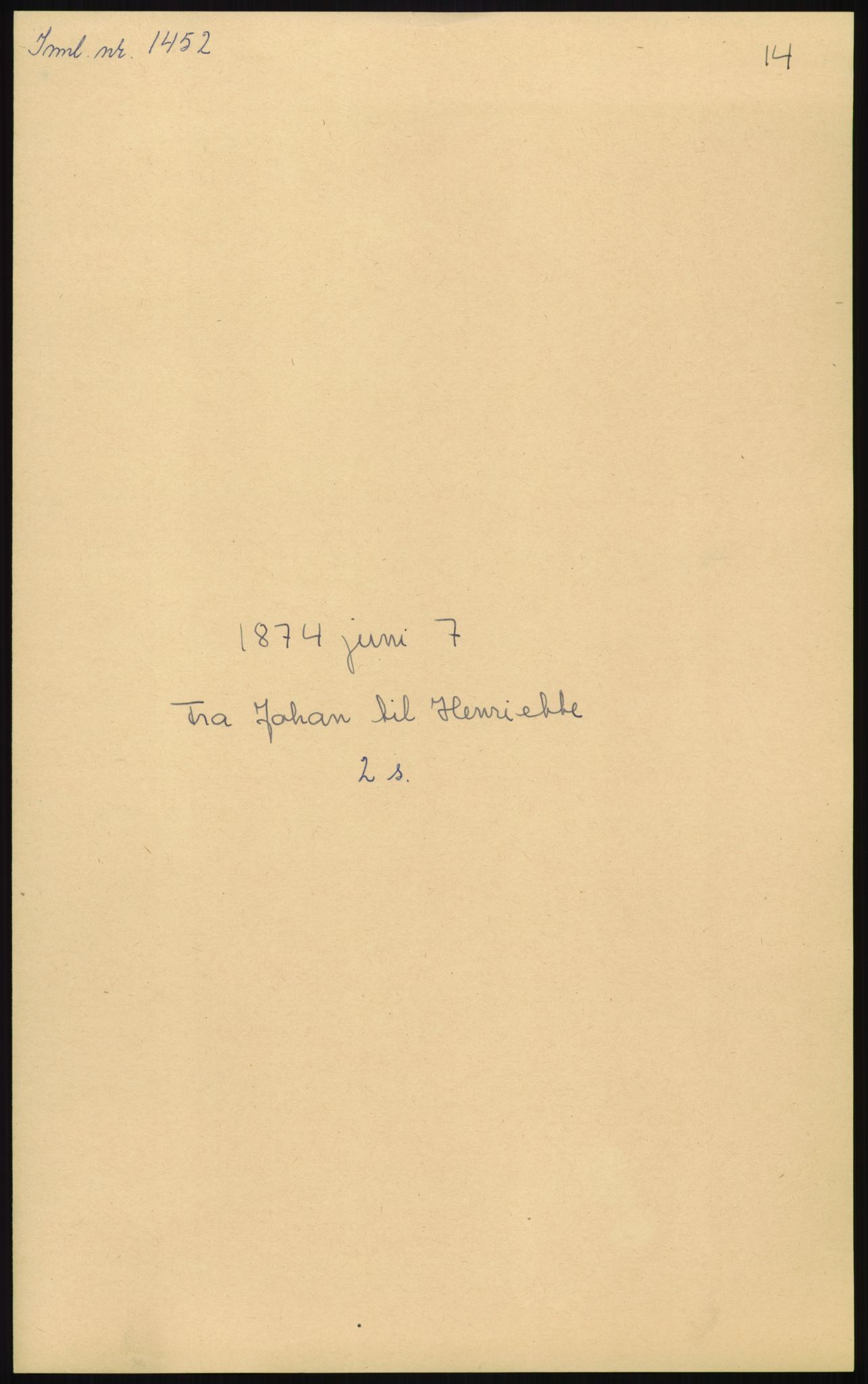 Samlinger til kildeutgivelse, Amerikabrevene, AV/RA-EA-4057/F/L0008: Innlån fra Hedmark: Gamkind - Semmingsen, 1838-1914, p. 179