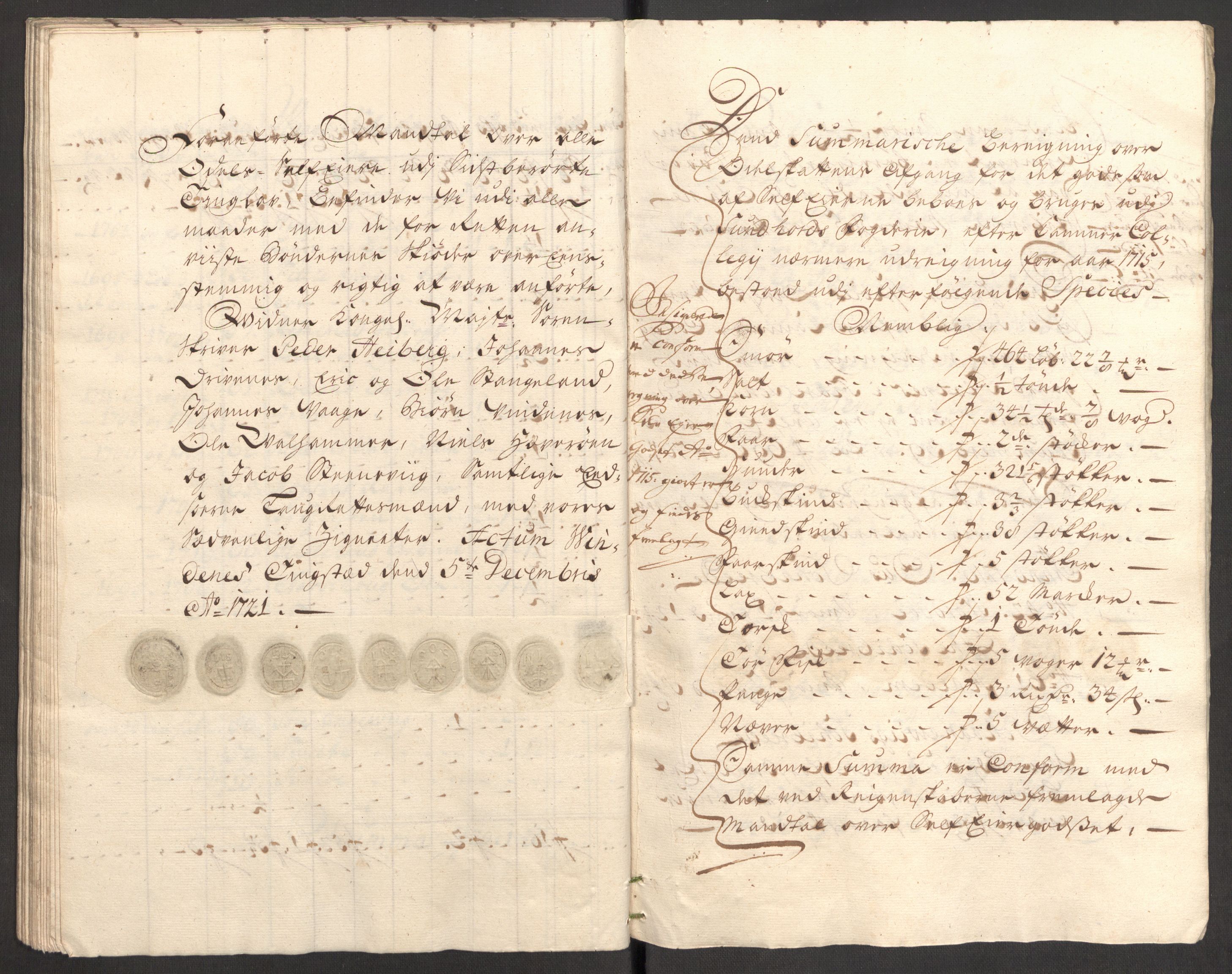 Rentekammeret inntil 1814, Reviderte regnskaper, Fogderegnskap, AV/RA-EA-4092/R48/L3000: Fogderegnskap Sunnhordland og Hardanger, 1721, p. 263