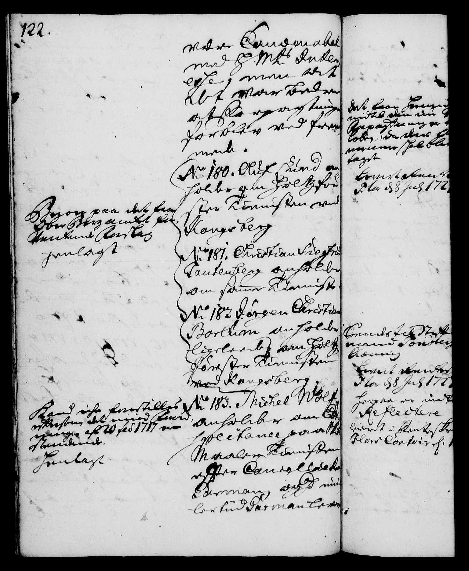 Rentekammeret, Kammerkanselliet, RA/EA-3111/G/Gh/Gha/L0009: Norsk ekstraktmemorialprotokoll (merket RK 53.54), 1726-1728, p. 122
