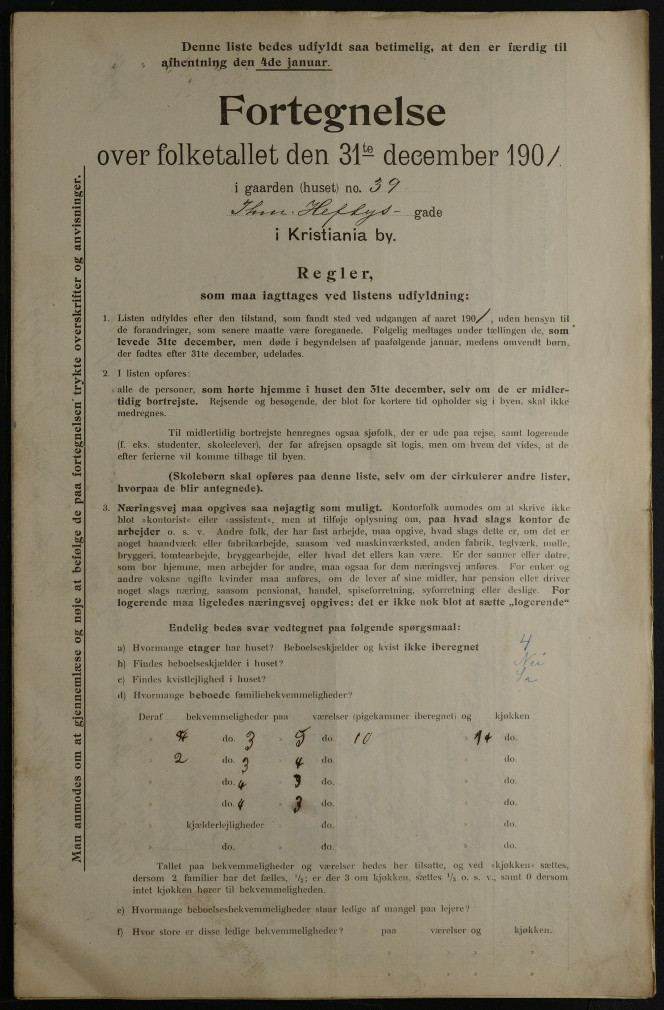 OBA, Municipal Census 1901 for Kristiania, 1901, p. 16728