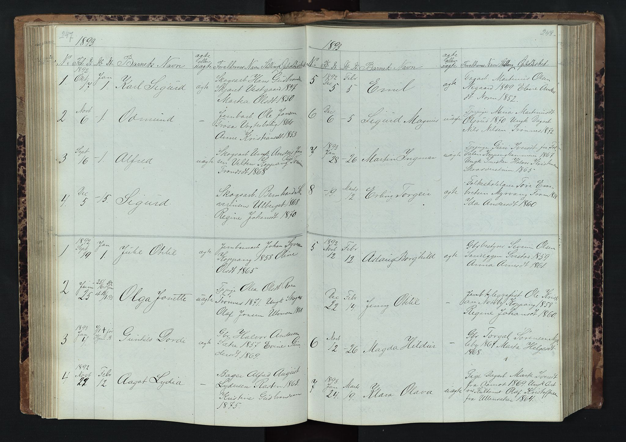 Stor-Elvdal prestekontor, SAH/PREST-052/H/Ha/Hab/L0001: Parish register (copy) no. 1 /1, 1860-1894, p. 247-248