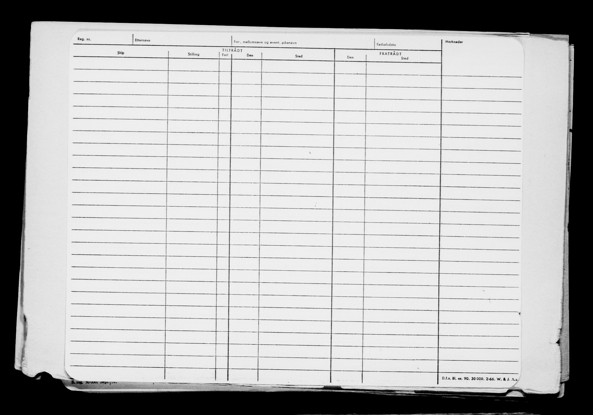 Direktoratet for sjømenn, AV/RA-S-3545/G/Gb/L0213: Hovedkort, 1922, p. 150