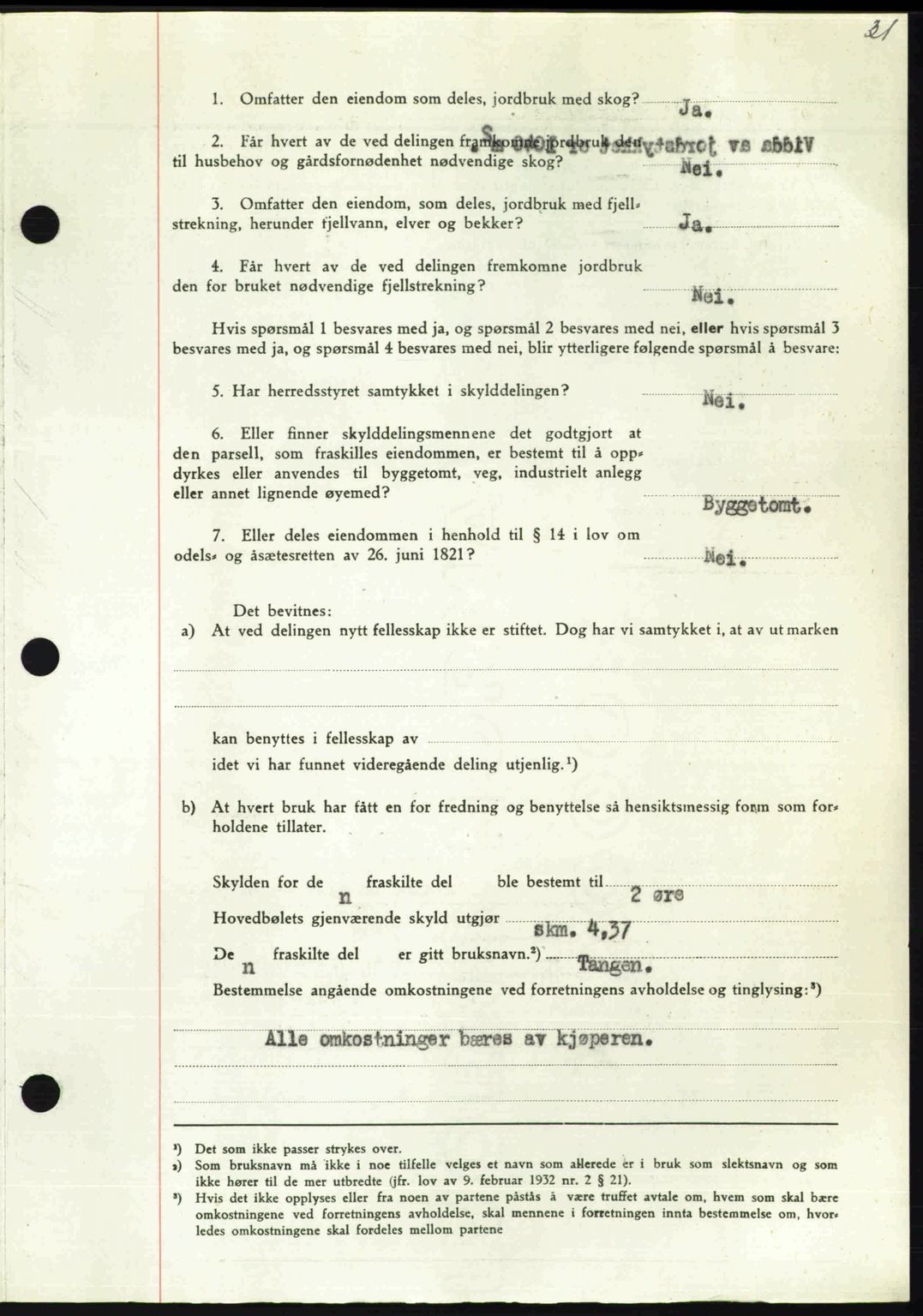 Nordmøre sorenskriveri, AV/SAT-A-4132/1/2/2Ca: Mortgage book no. A117, 1950-1950, Diary no: : 3889/1950