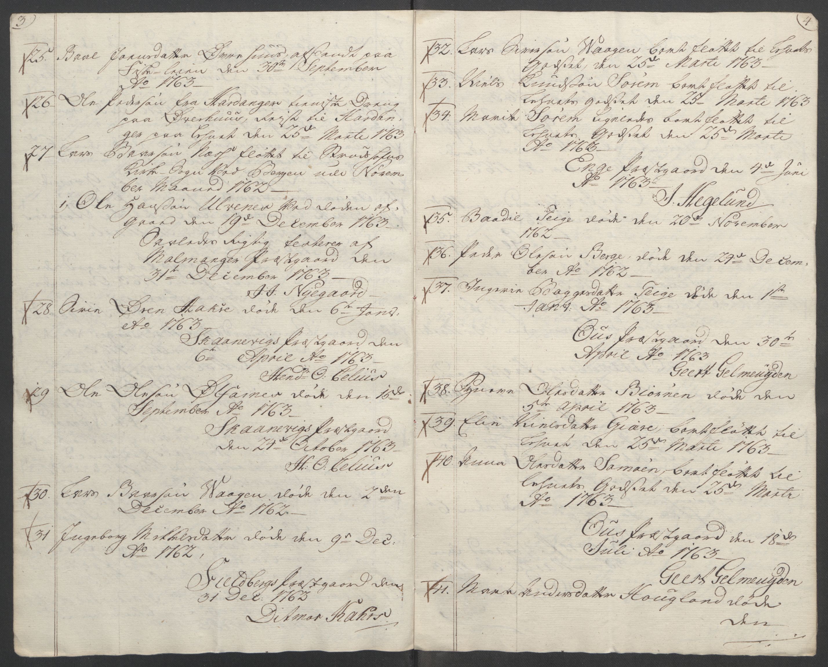 Rentekammeret inntil 1814, Reviderte regnskaper, Fogderegnskap, RA/EA-4092/R49/L3157: Ekstraskatten Rosendal Baroni, 1762-1772, p. 43