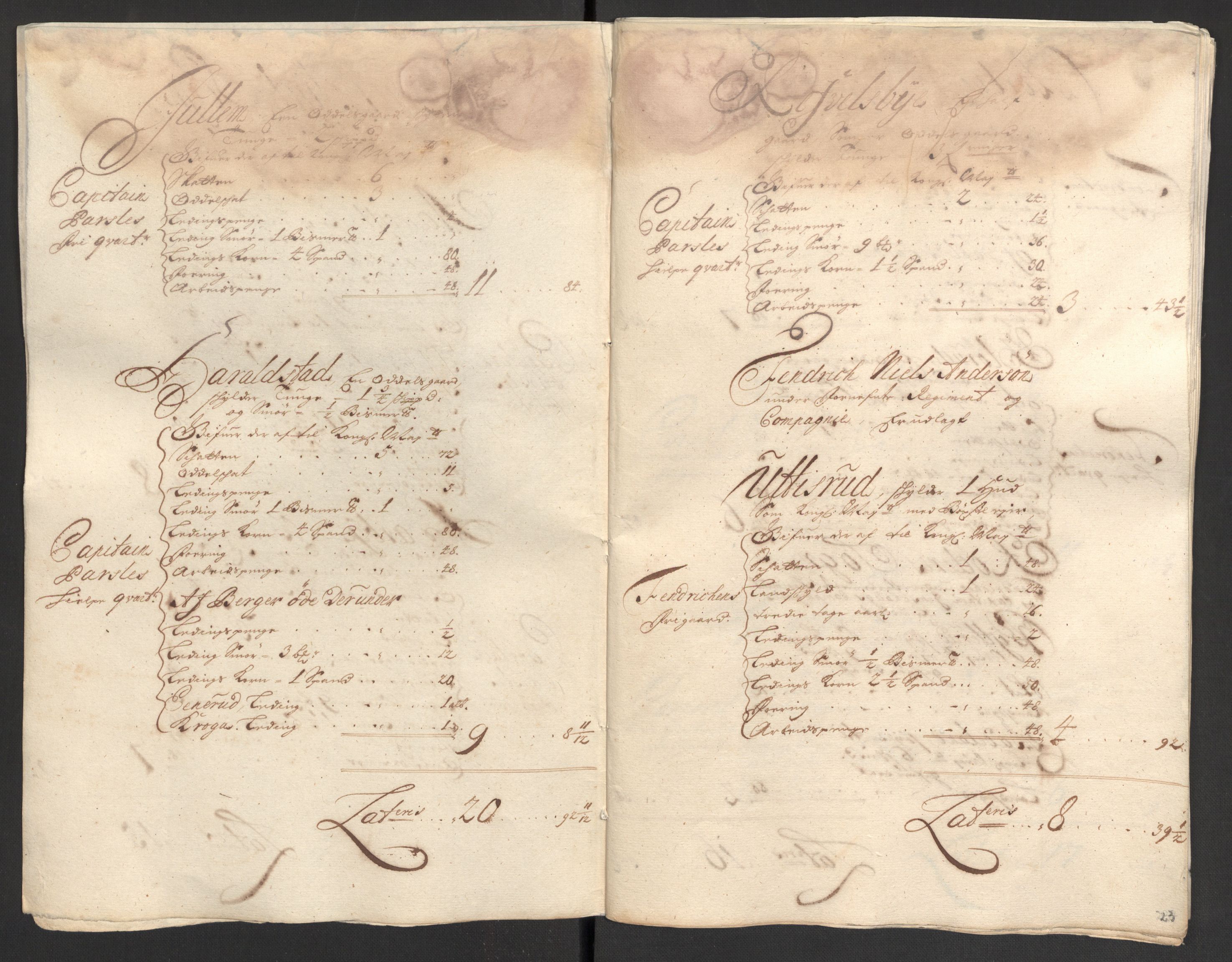 Rentekammeret inntil 1814, Reviderte regnskaper, Fogderegnskap, AV/RA-EA-4092/R07/L0286: Fogderegnskap Rakkestad, Heggen og Frøland, 1696, p. 252