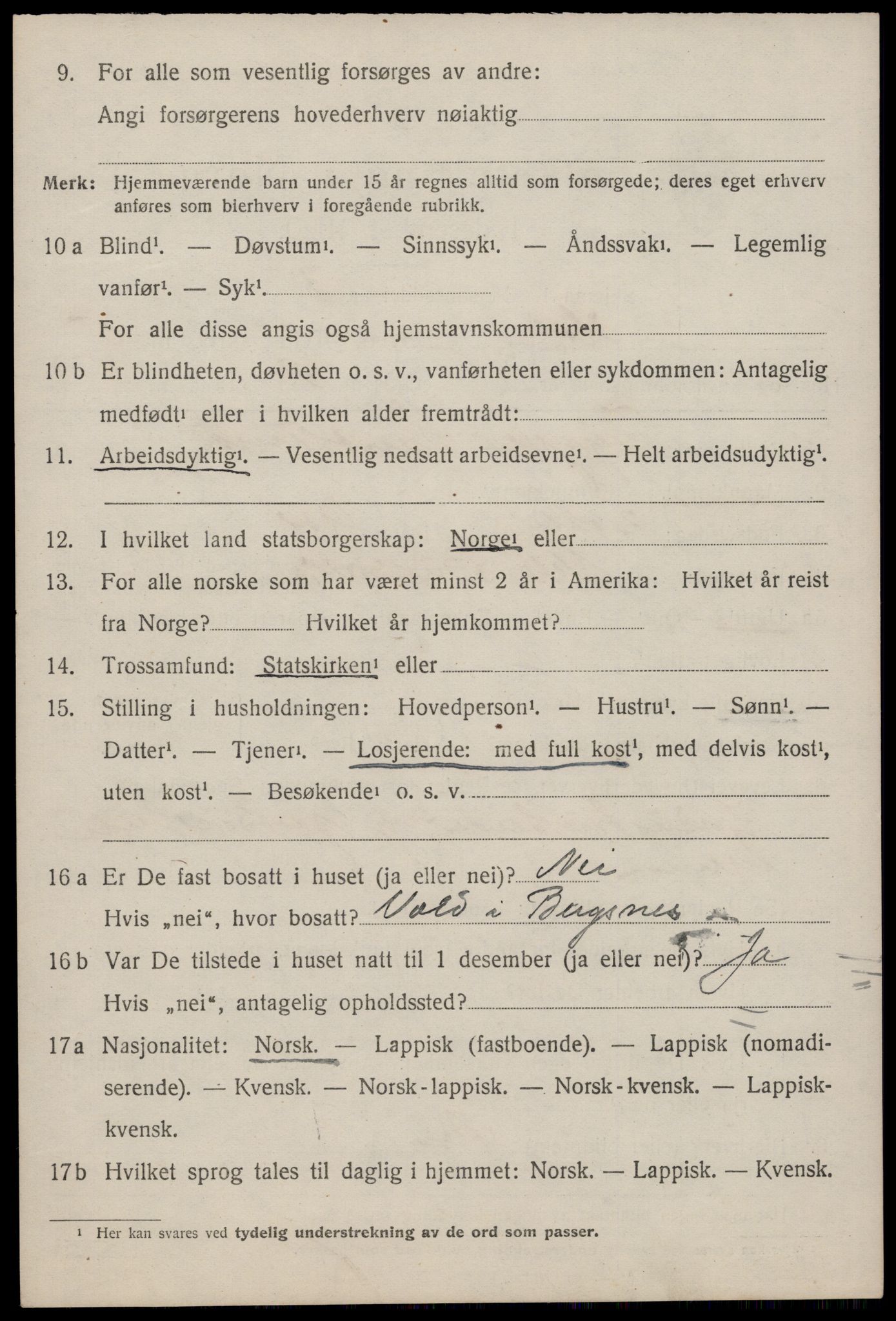 SAT, 1920 census for Hol, 1920, p. 3888