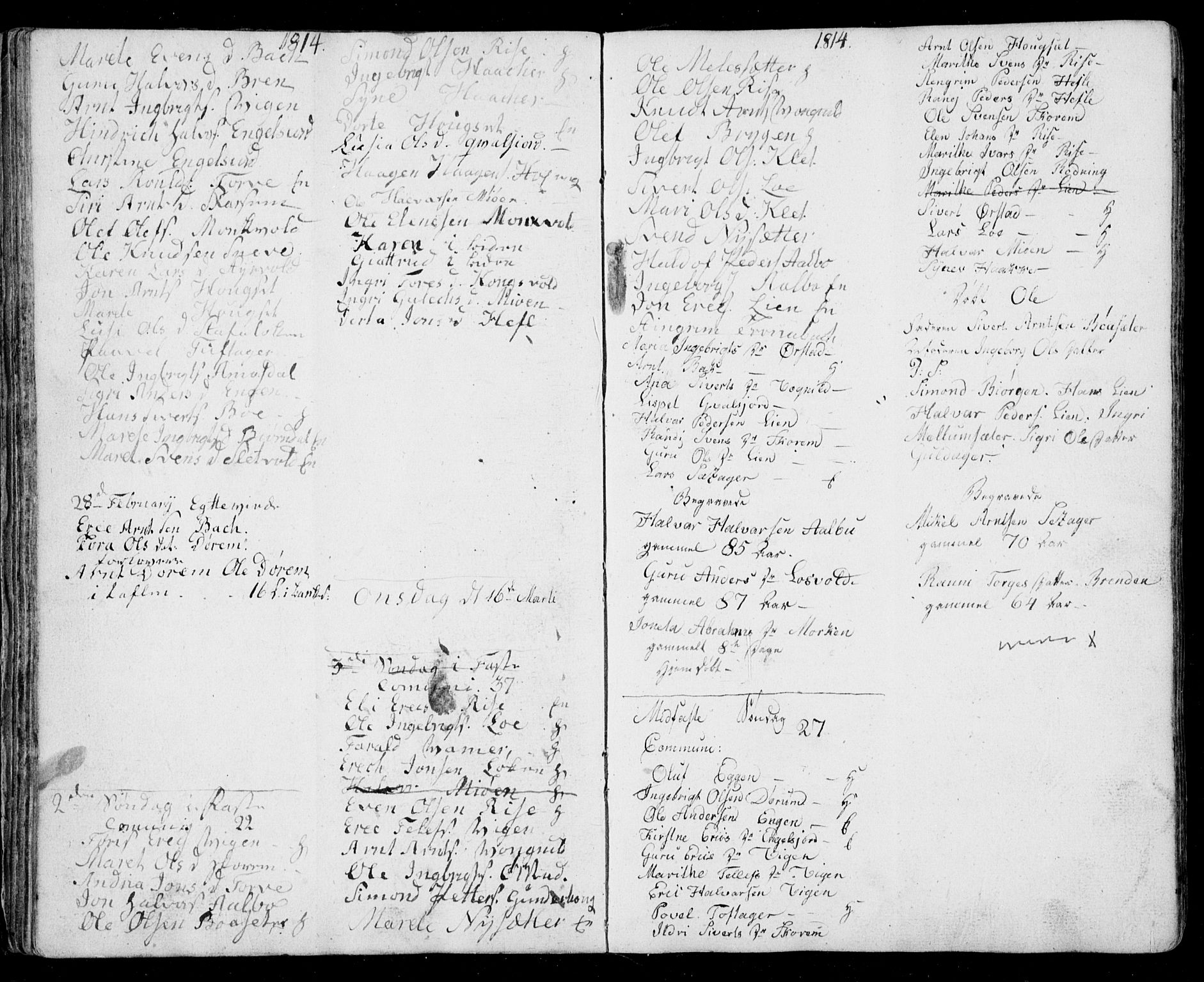 Ministerialprotokoller, klokkerbøker og fødselsregistre - Sør-Trøndelag, AV/SAT-A-1456/678/L0912: Parish register (copy) no. 678C01, 1811-1824