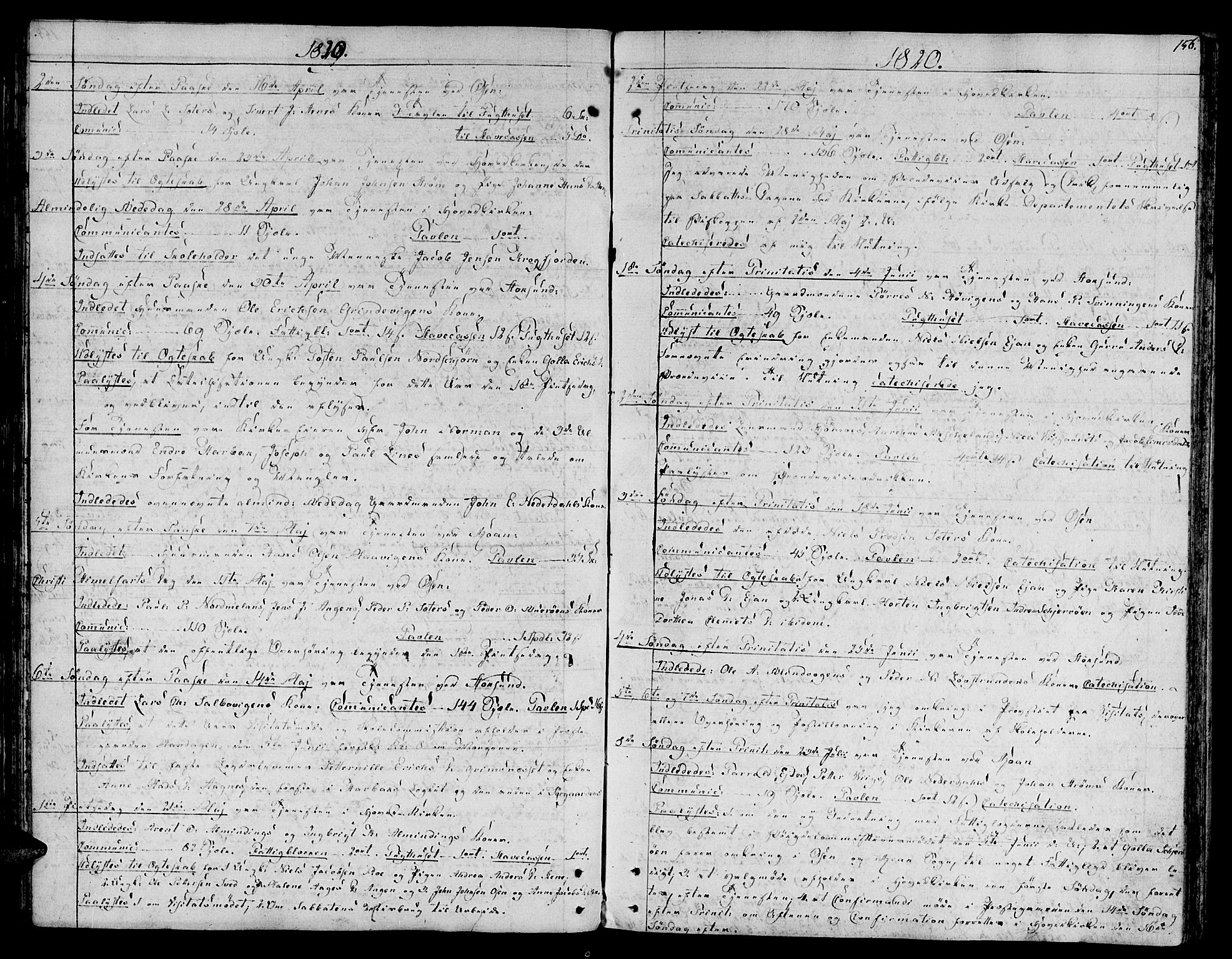 Ministerialprotokoller, klokkerbøker og fødselsregistre - Sør-Trøndelag, SAT/A-1456/657/L0701: Parish register (official) no. 657A02, 1802-1831, p. 156