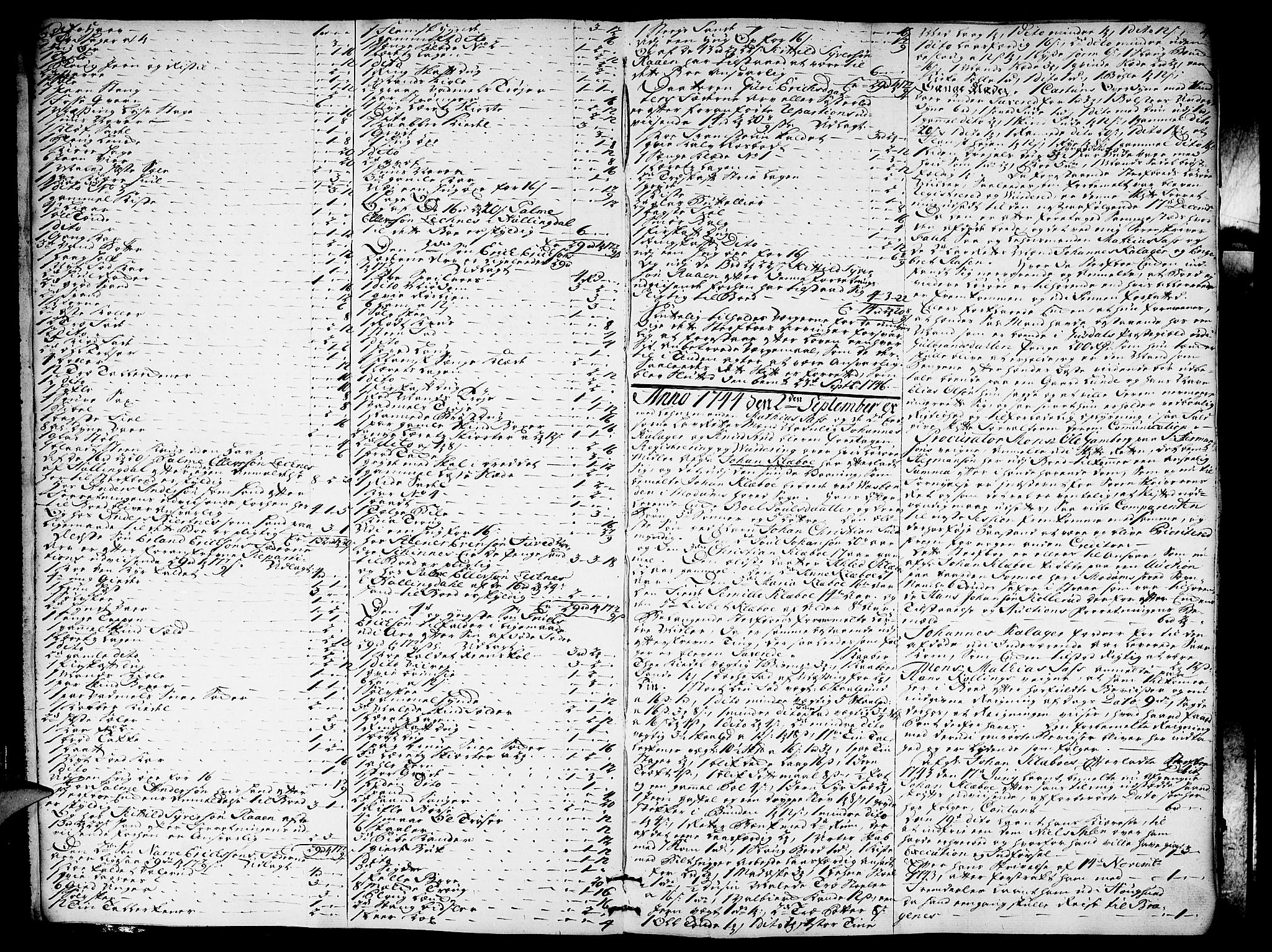 Eiker, Modum og Sigdal sorenskriveri, SAKO/A-123/H/Hb/Hba/L0010: Skifteprotokoll, 1746-1751, p. 3b-4a