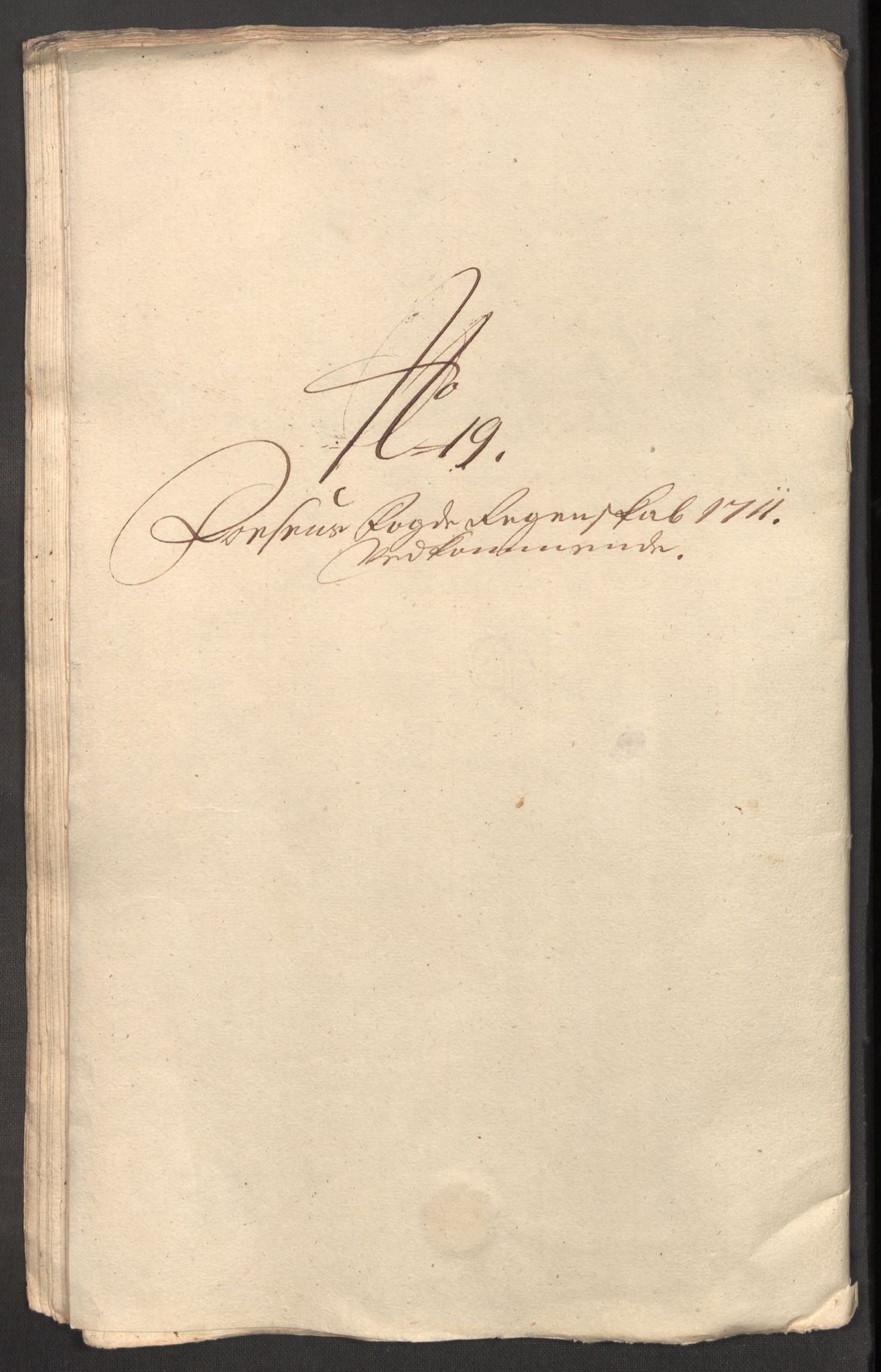 Rentekammeret inntil 1814, Reviderte regnskaper, Fogderegnskap, AV/RA-EA-4092/R57/L3860: Fogderegnskap Fosen, 1711, p. 333