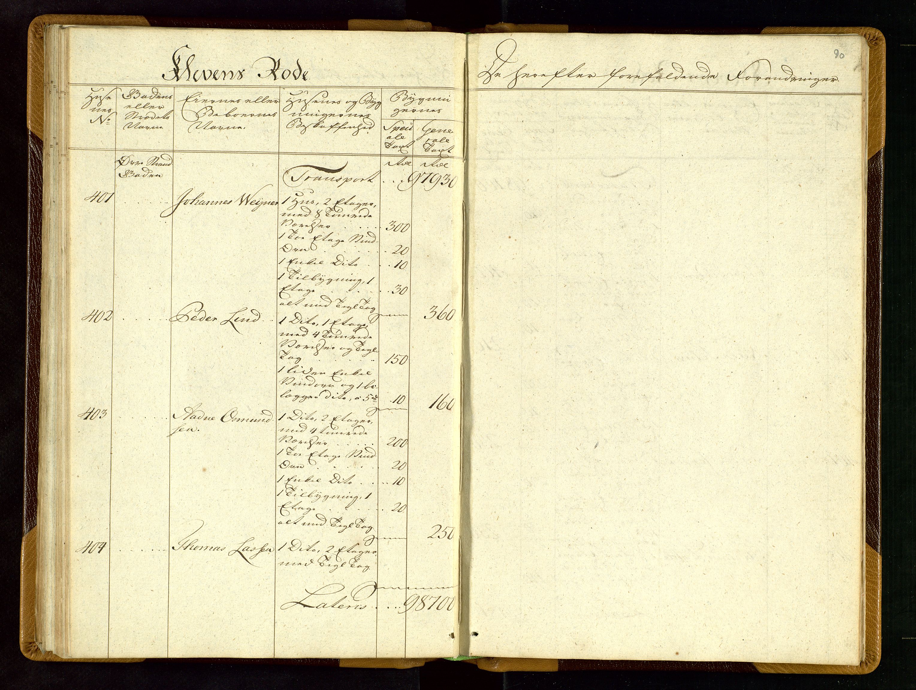 Fylkesmannen i Rogaland, AV/SAST-A-101928/99/3/312/312CE/L0001B: BRANNTAKSTPROTOKOLL FOR STAVANGER BY, 1797, p. 89b-90a