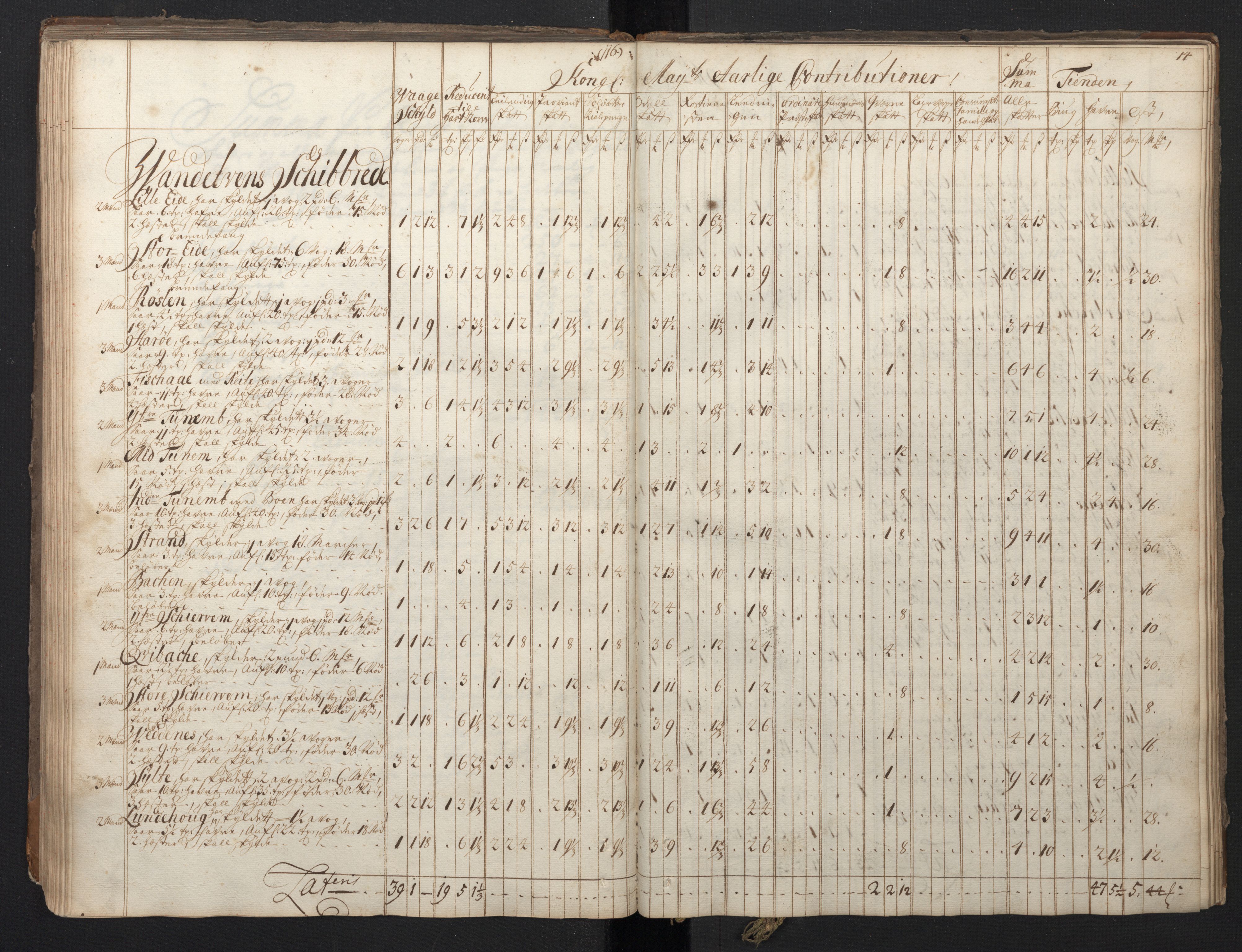Rentekammeret inntil 1814, Realistisk ordnet avdeling, RA/EA-4070/N/Nb/Nbf/L0149: Sunnmøre, prøvematrikkel, 1714, p. 107