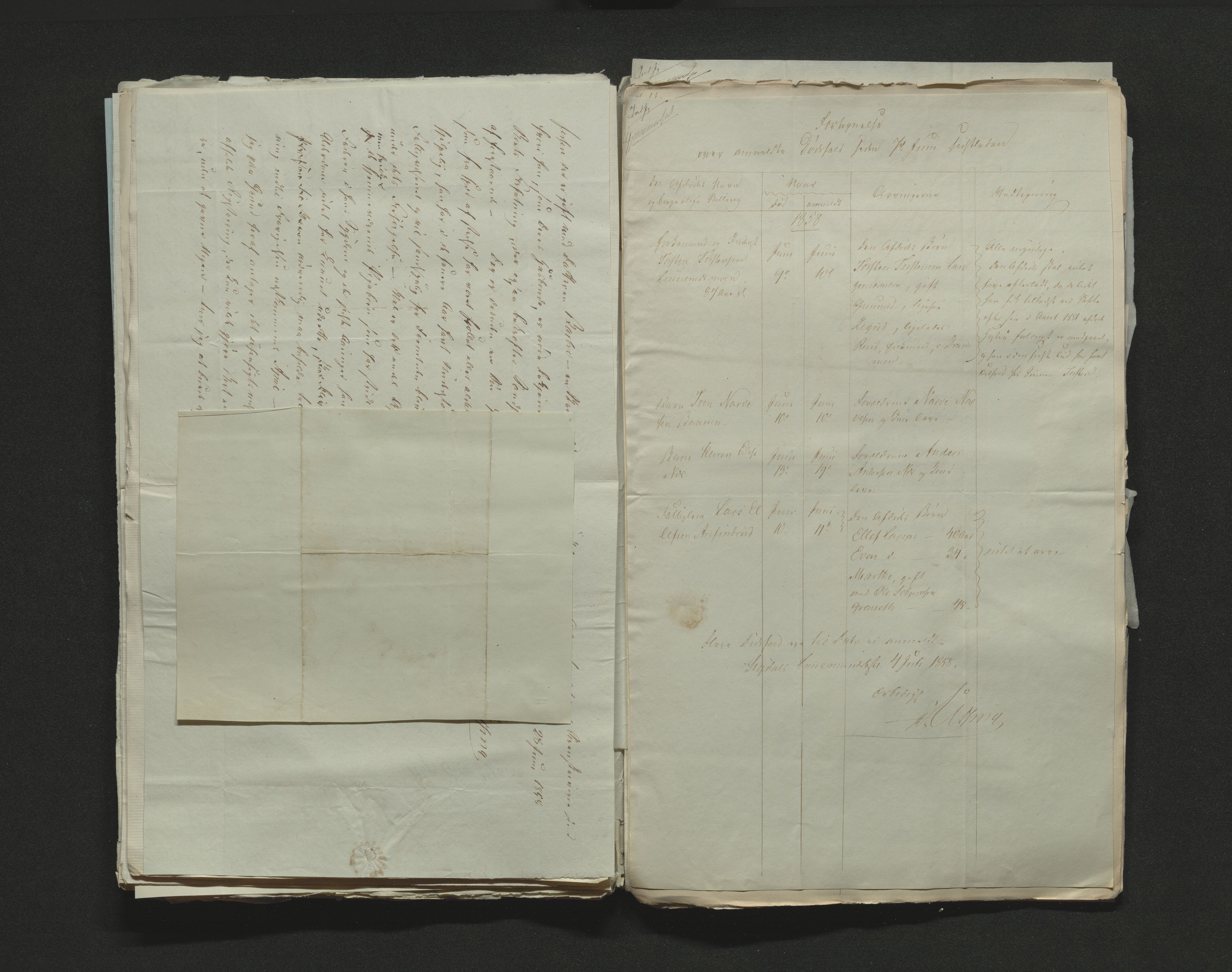 Eiker, Modum og Sigdal sorenskriveri, AV/SAKO-A-123/H/Ha/Hab/L0010: Dødsfallsmeldinger, 1858-1861, p. 81
