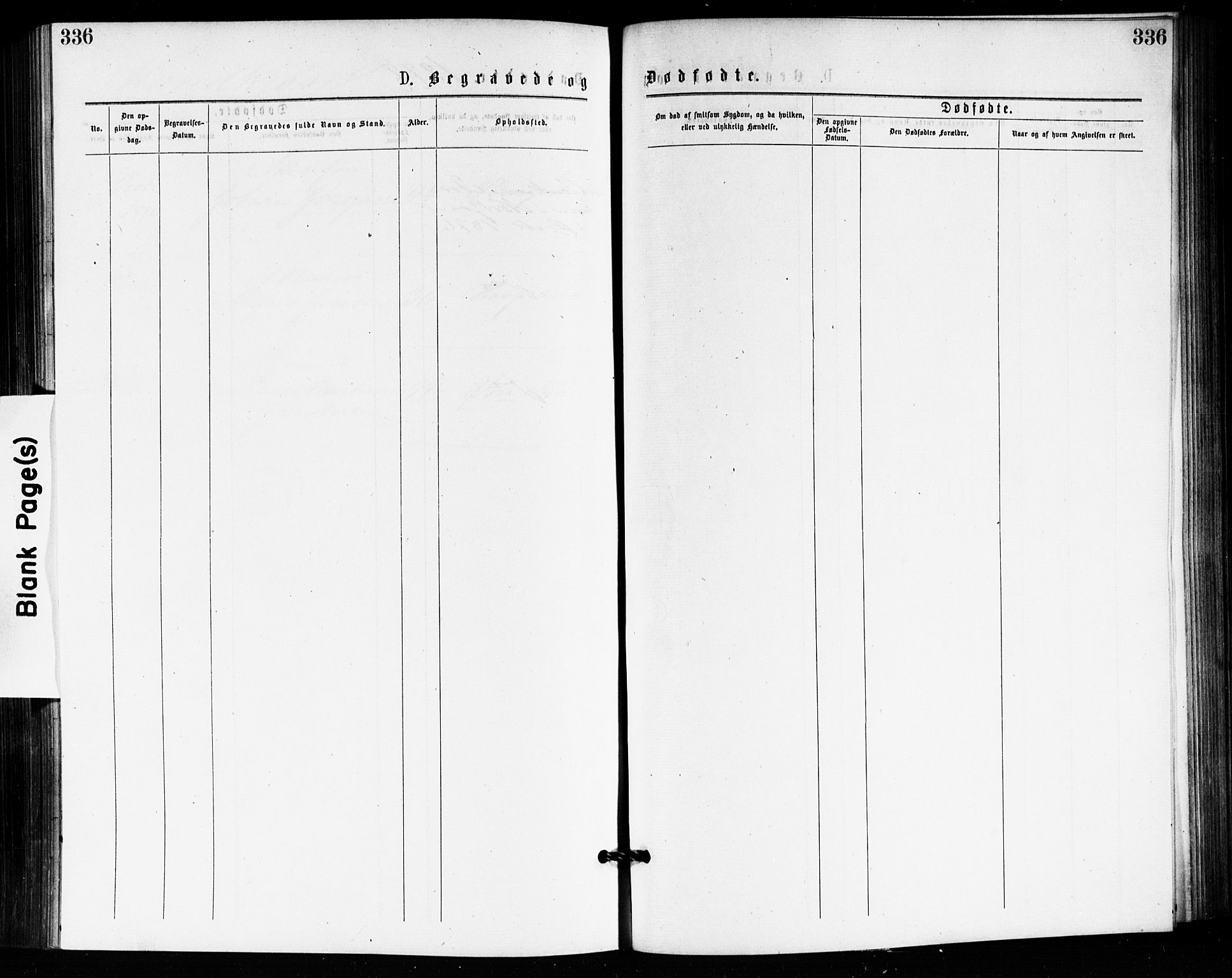 Bragernes kirkebøker, AV/SAKO-A-6/F/Fb/L0005: Parish register (official) no. II 5, 1875-1877, p. 336