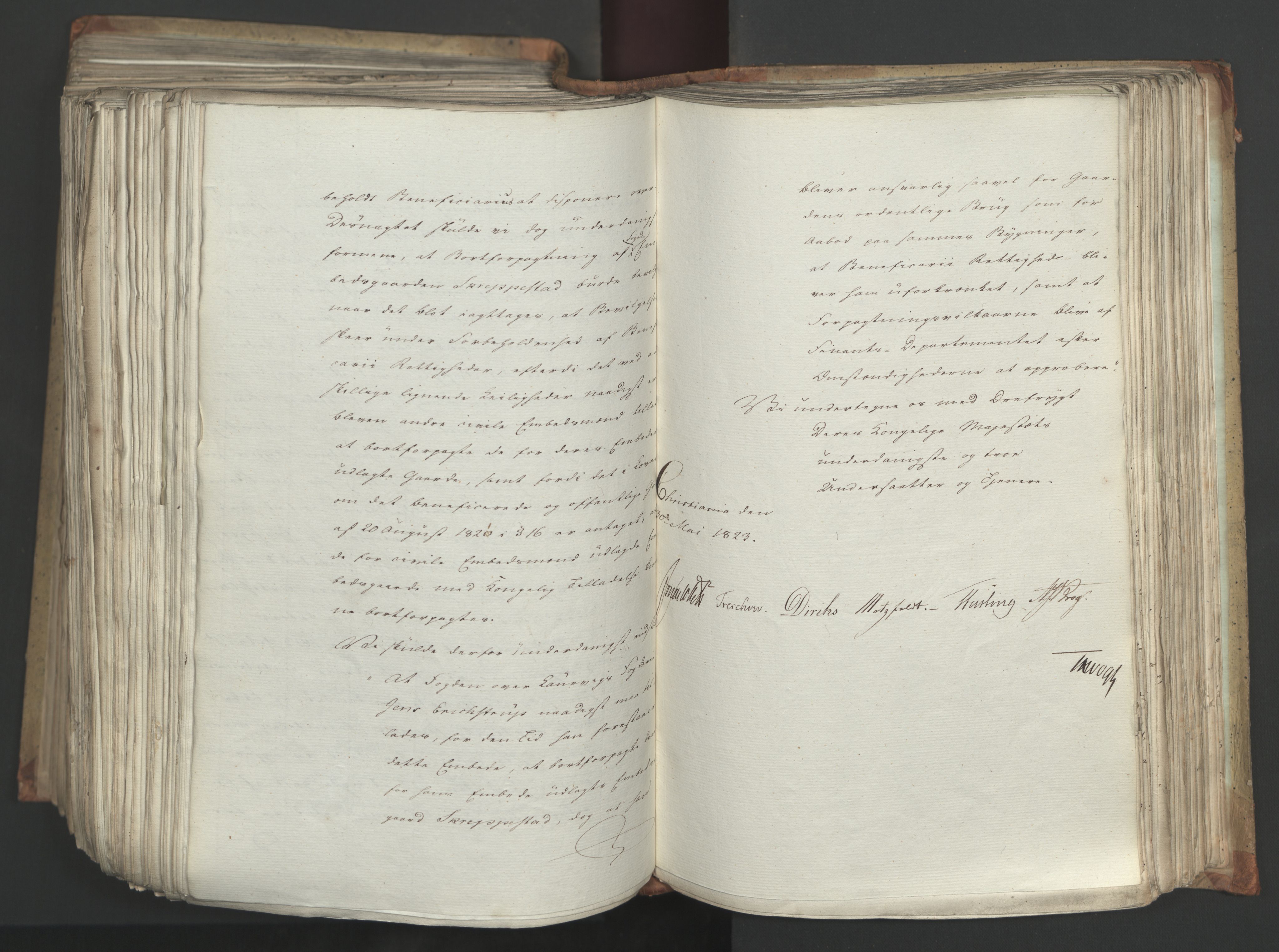 Statsrådsavdelingen i Stockholm, AV/RA-S-1003/D/Da/L0034: Regjeringsinnstillinger nr. 275-540, 1823, p. 516