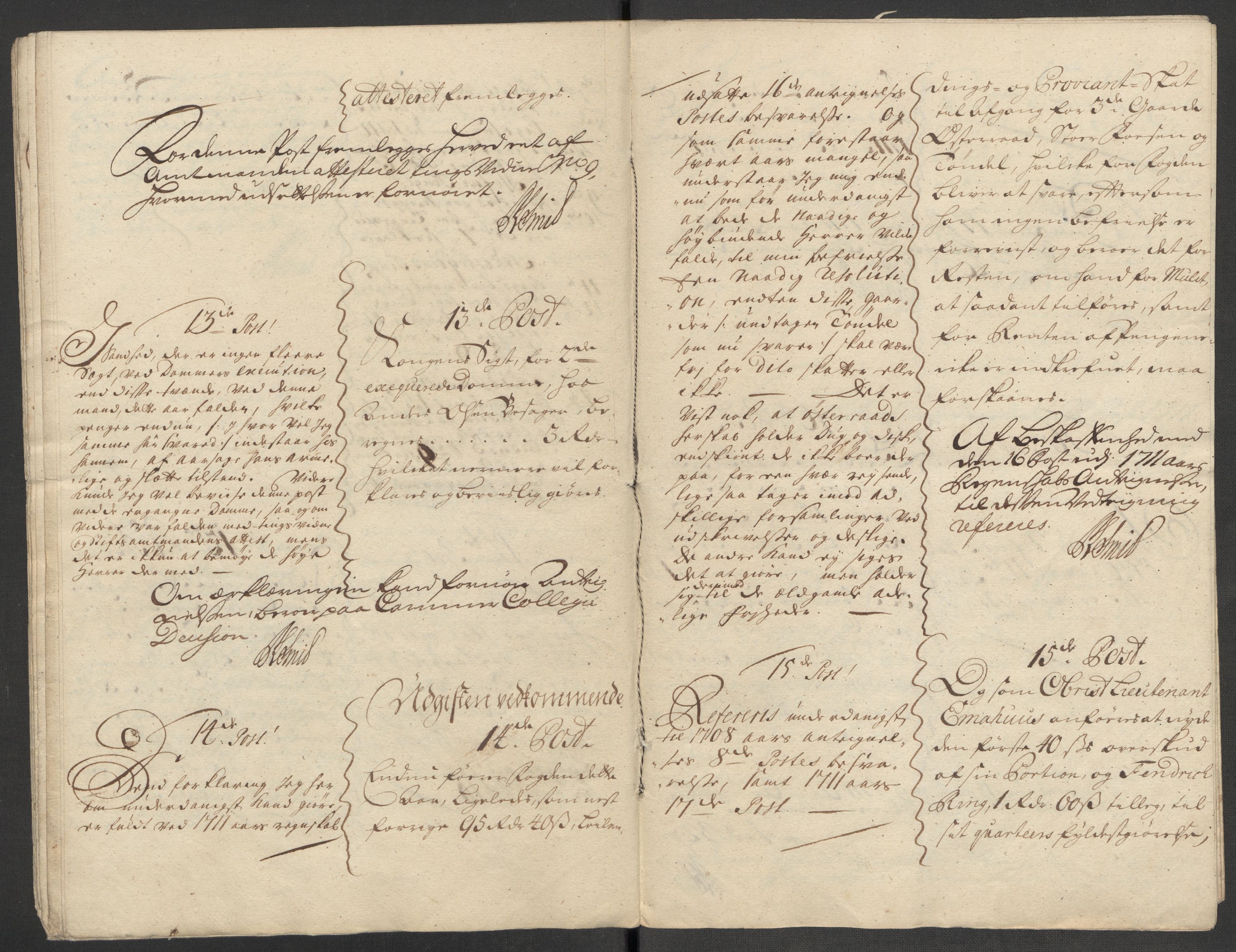 Rentekammeret inntil 1814, Reviderte regnskaper, Fogderegnskap, AV/RA-EA-4092/R57/L3861: Fogderegnskap Fosen, 1712-1713, p. 229