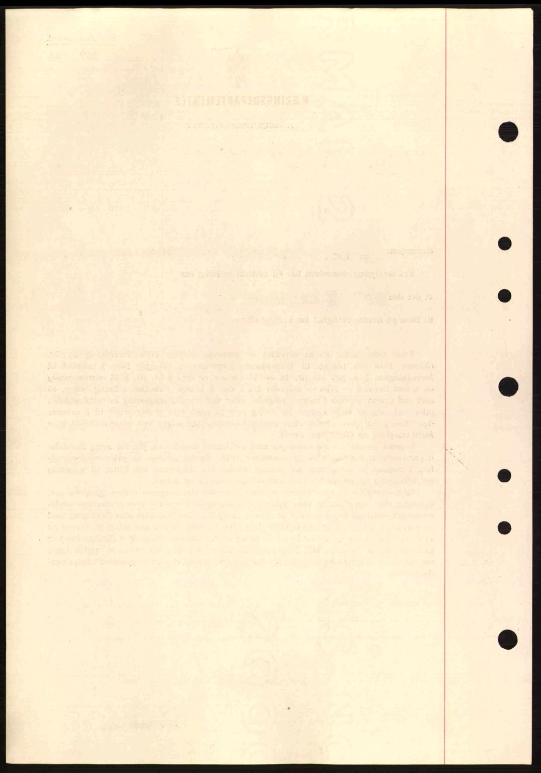 Nordre Sunnmøre sorenskriveri, SAT/A-0006/1/2/2C/2Ca: Mortgage book no. B6-14 a, 1942-1945, Diary no: : 357/1944