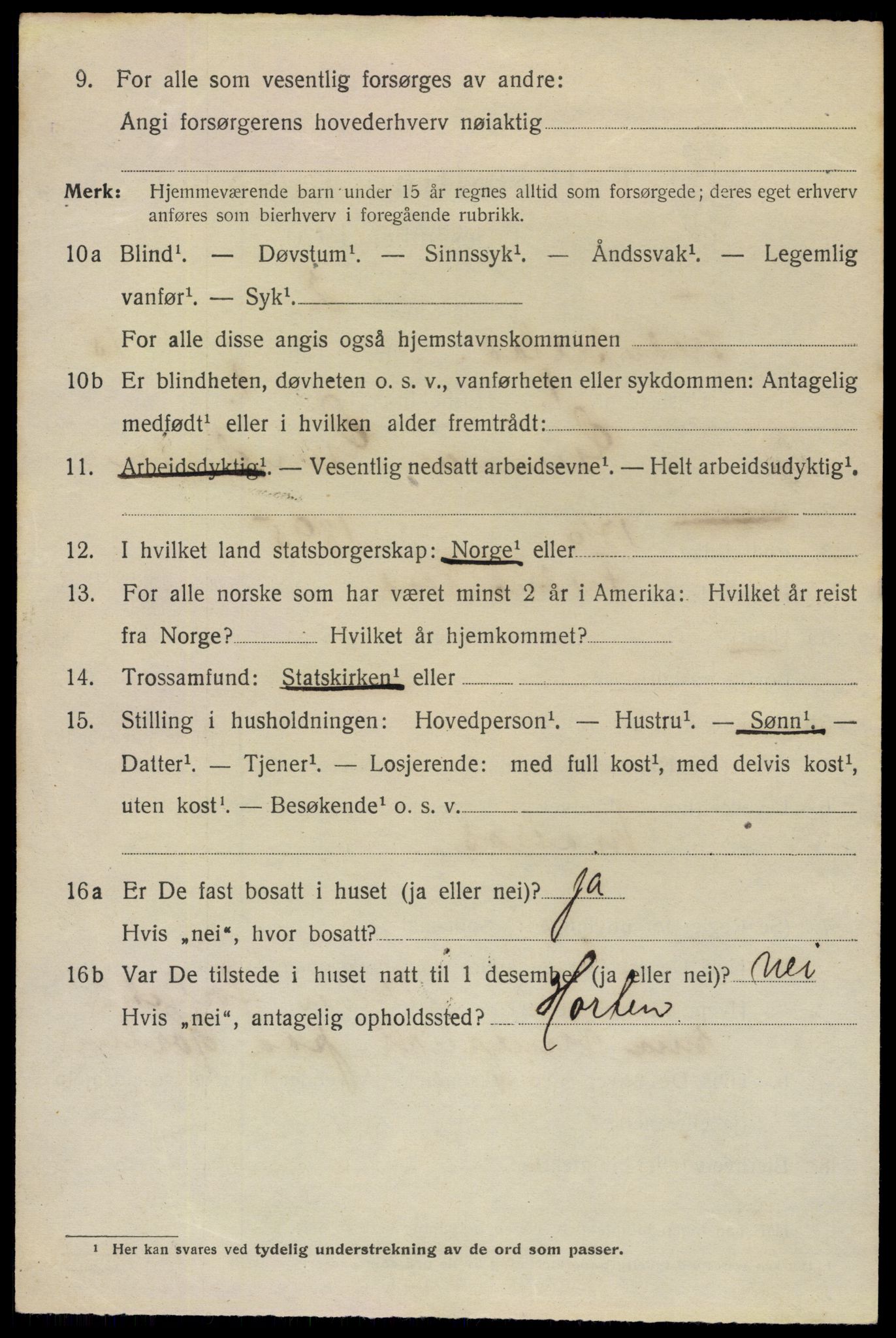 SAO, 1920 census for Fredrikstad, 1920, p. 34856
