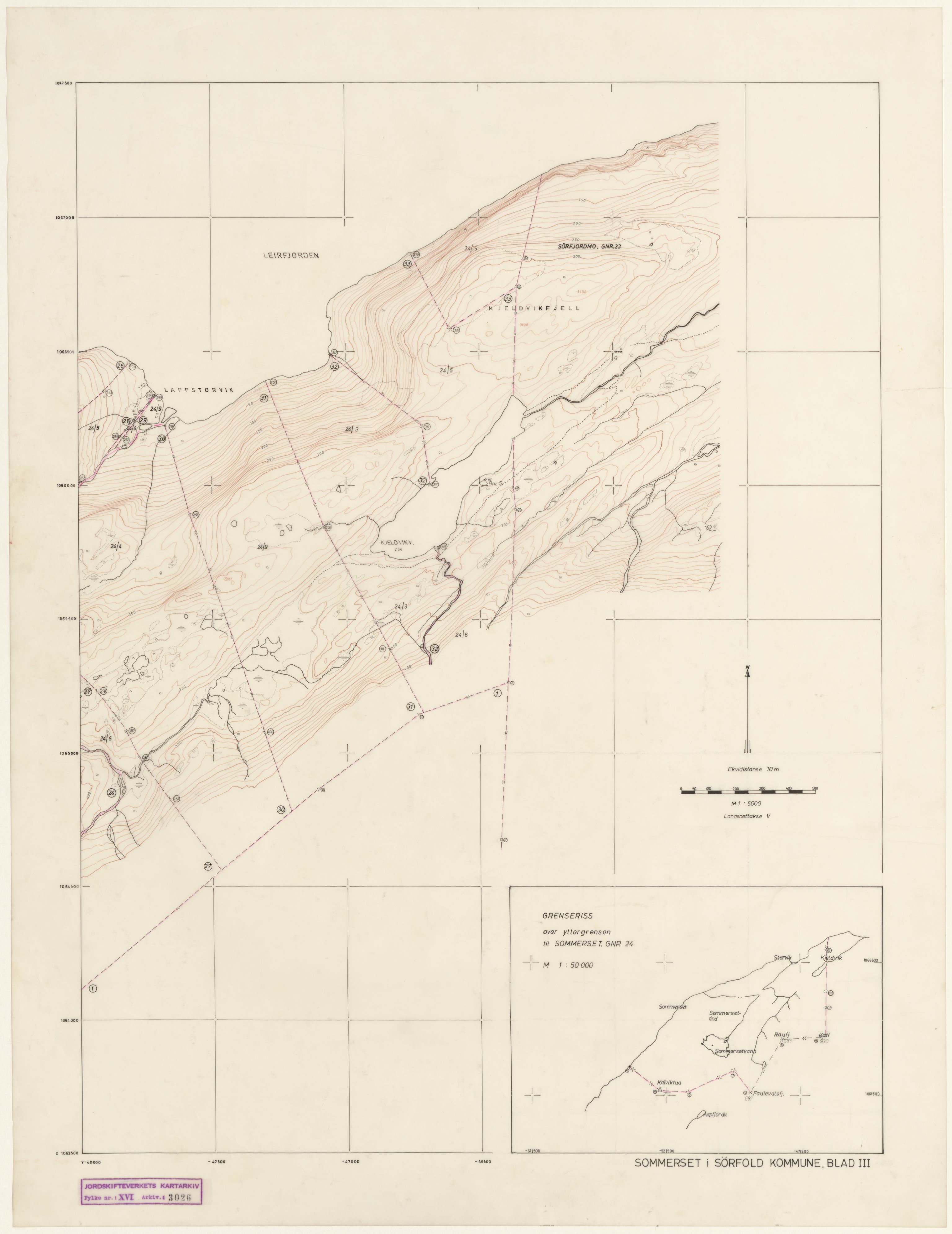 Jordskifteverkets kartarkiv, RA/S-3929/T, 1859-1988, p. 3951
