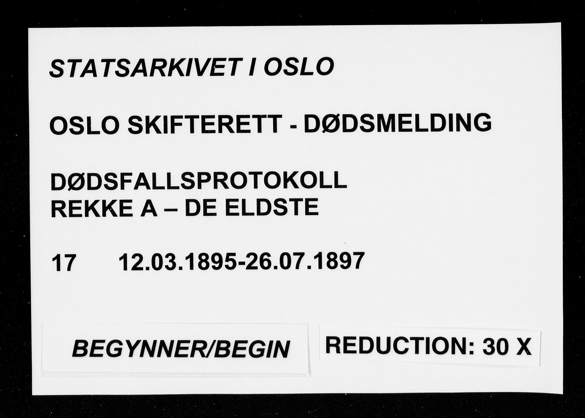 Oslo skifterett, AV/SAO-A-10383/G/Ga/Gaa/L0017: Dødsfallsprotokoll, 1895-1897