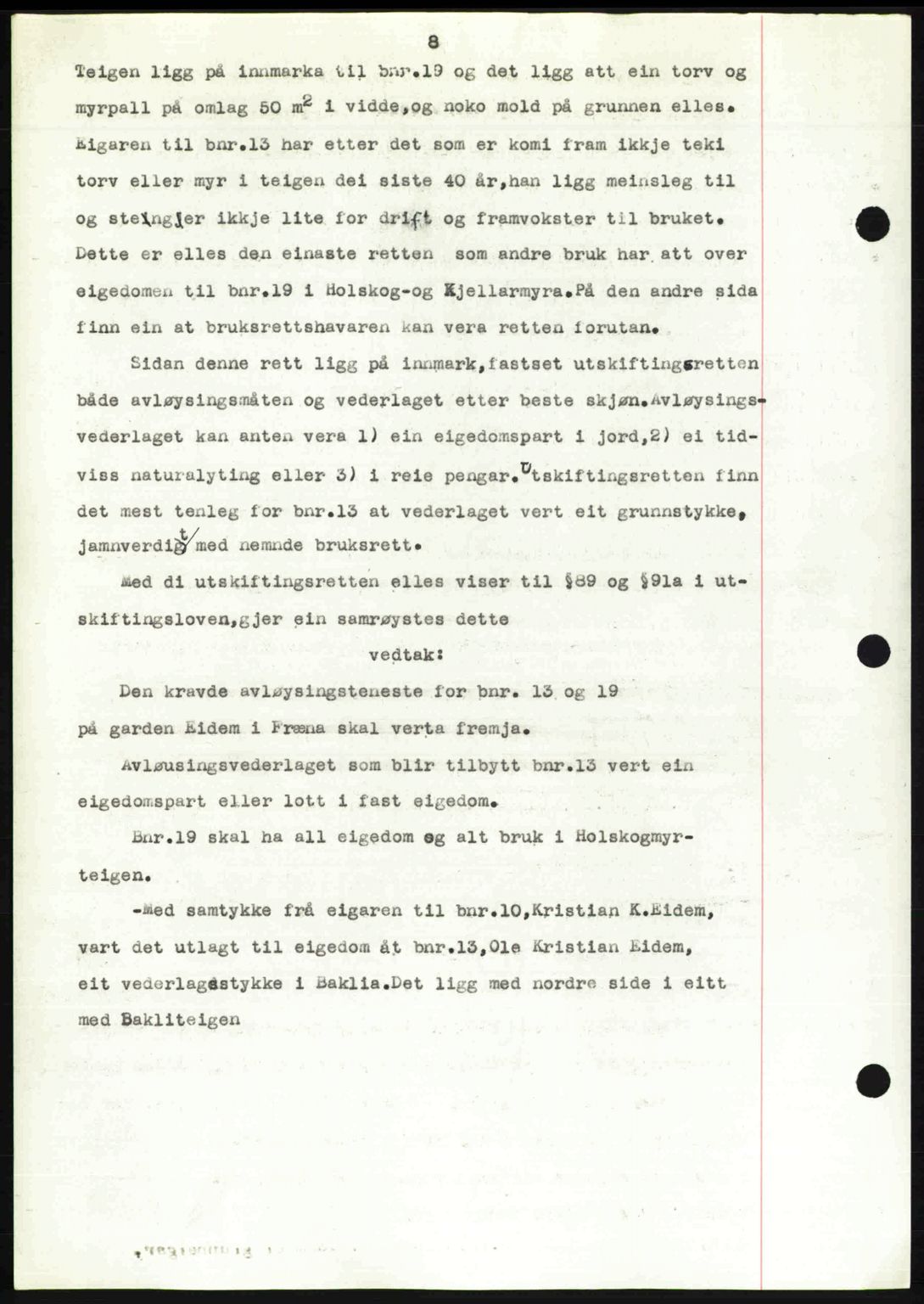 Romsdal sorenskriveri, AV/SAT-A-4149/1/2/2C: Mortgage book no. A28, 1948-1949, Diary no: : 3291/1948