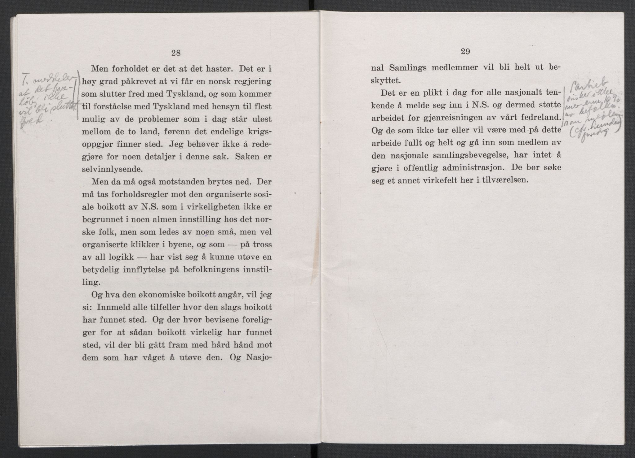 Landssvikarkivet, Oslo politikammer, AV/RA-S-3138-01/D/Da/L0003: Dnr. 29, 1945, p. 1048