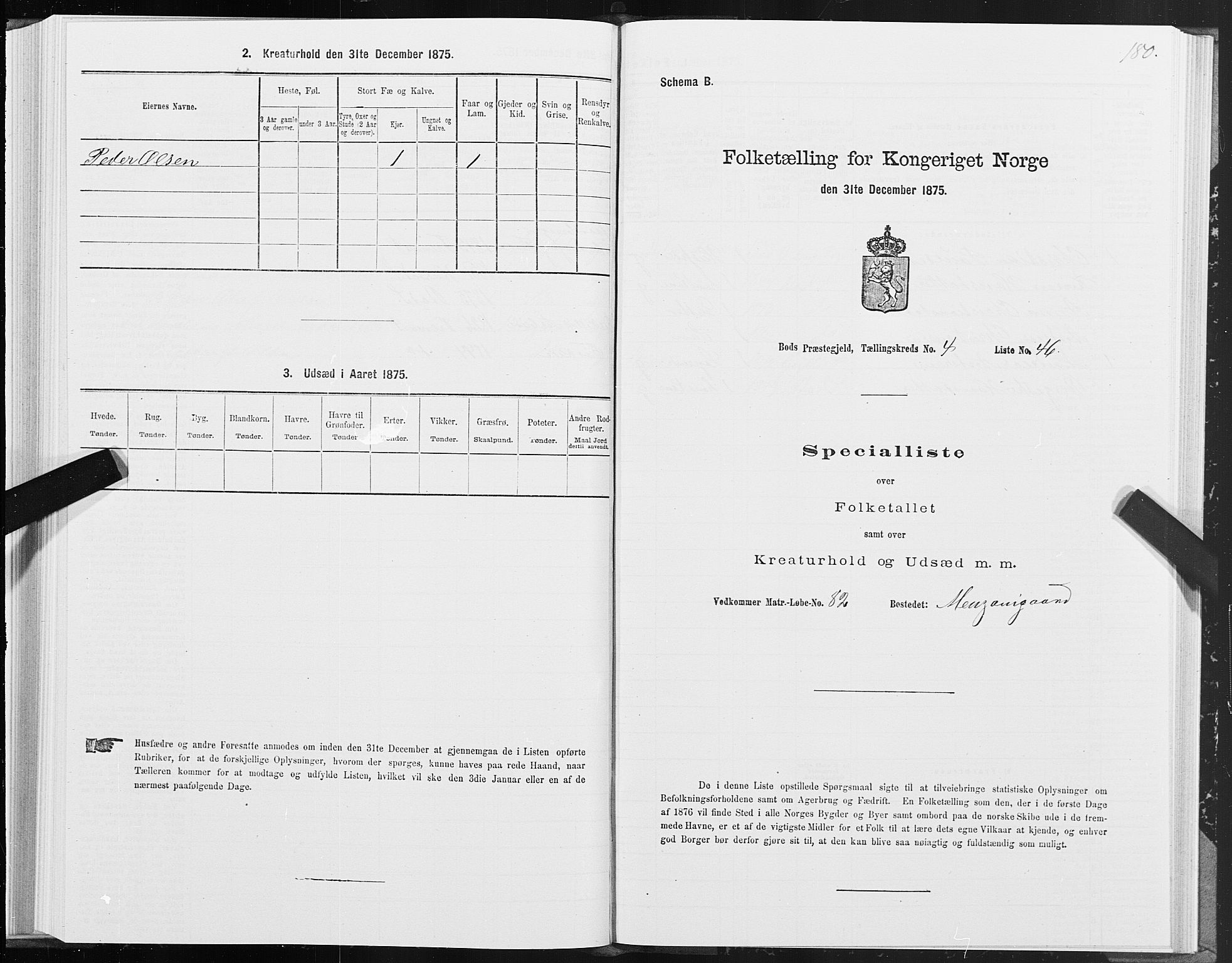 SAT, 1875 census for 1549P Bud, 1875, p. 2180