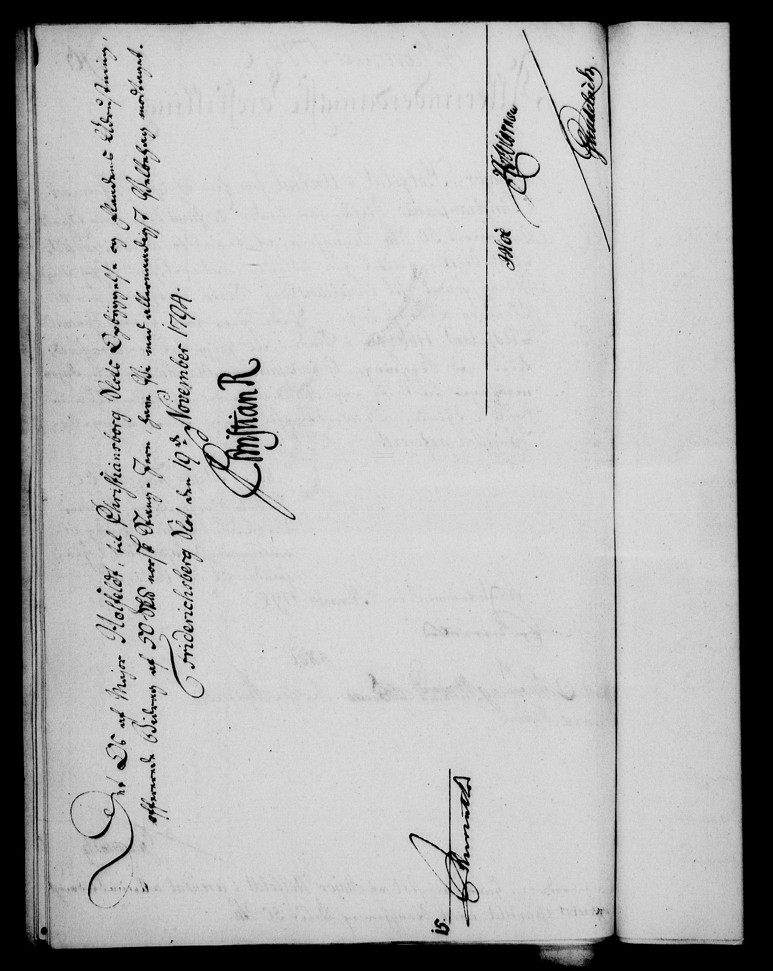 Rentekammeret, Kammerkanselliet, RA/EA-3111/G/Gf/Gfa/L0076: Norsk relasjons- og resolusjonsprotokoll (merket RK 52.76), 1794, p. 450