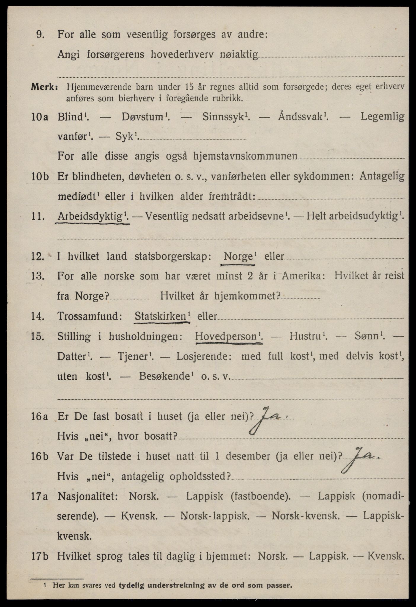 SAT, 1920 census for Budal, 1920, p. 755