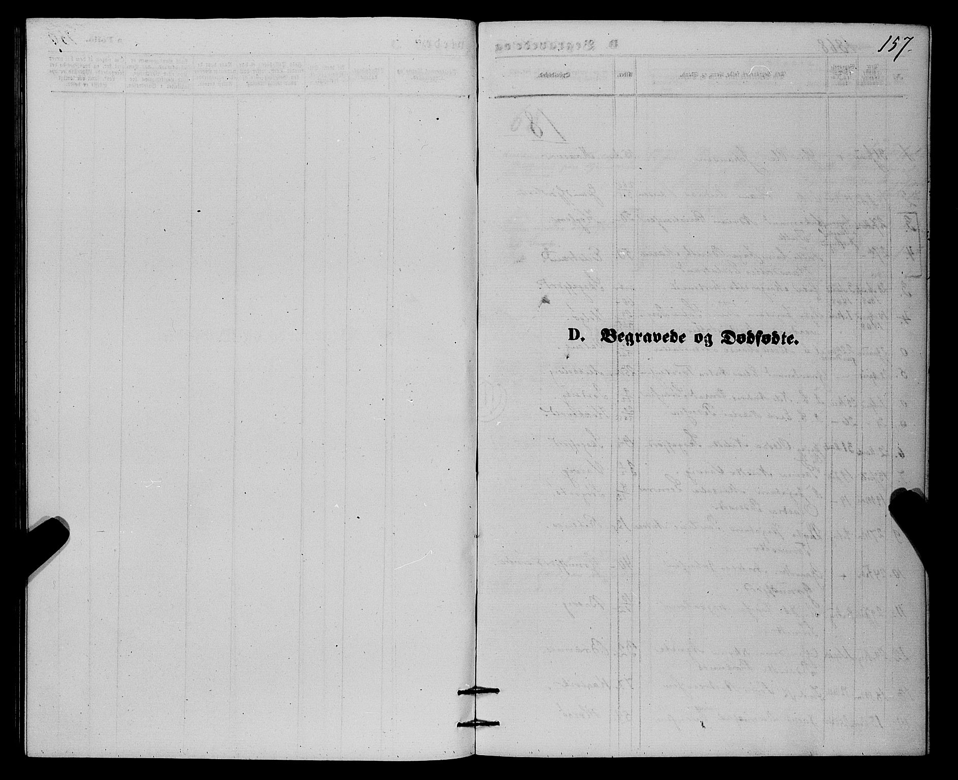 Karlsøy sokneprestembete, SATØ/S-1299/H/Ha/Haa/L0010kirke: Parish register (official) no. 10, 1867-1878, p. 157