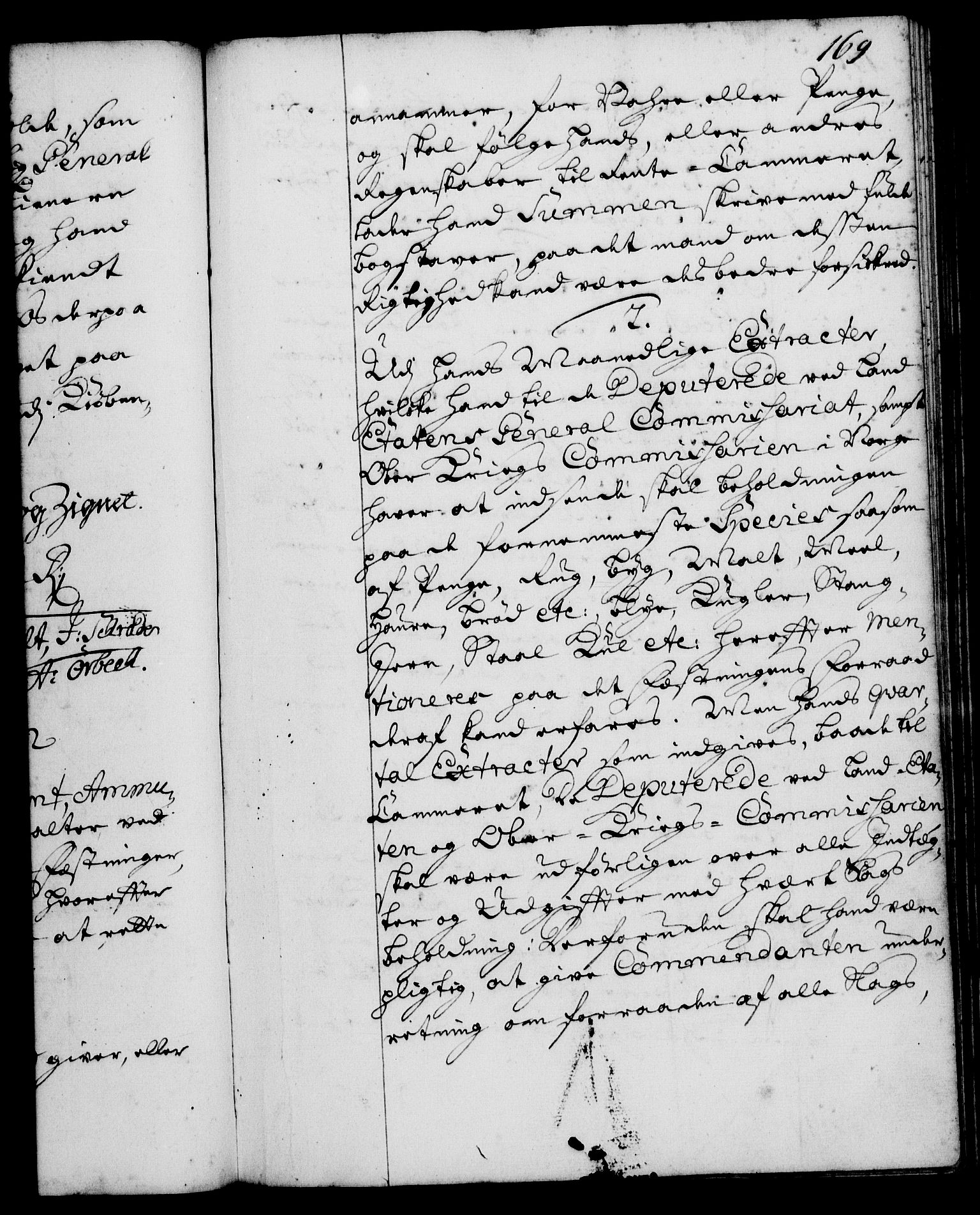 Rentekammeret, Kammerkanselliet, RA/EA-3111/G/Gg/Ggi/L0001: Norsk instruksjonsprotokoll med register (merket RK 53.34), 1720-1729, p. 169