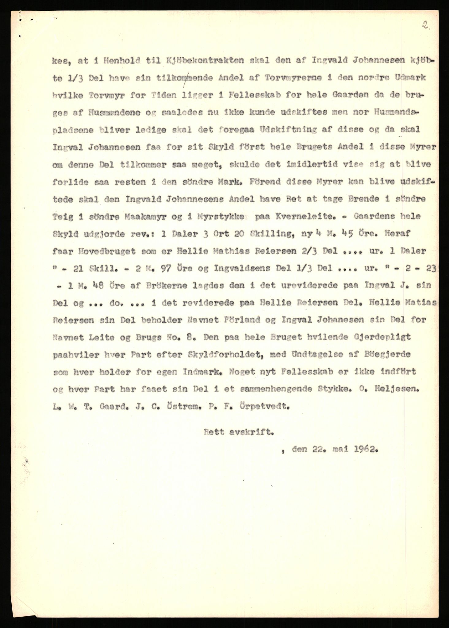 Statsarkivet i Stavanger, AV/SAST-A-101971/03/Y/Yj/L0024: Avskrifter sortert etter gårdsnavn: Fæøen - Garborg, 1750-1930, p. 245