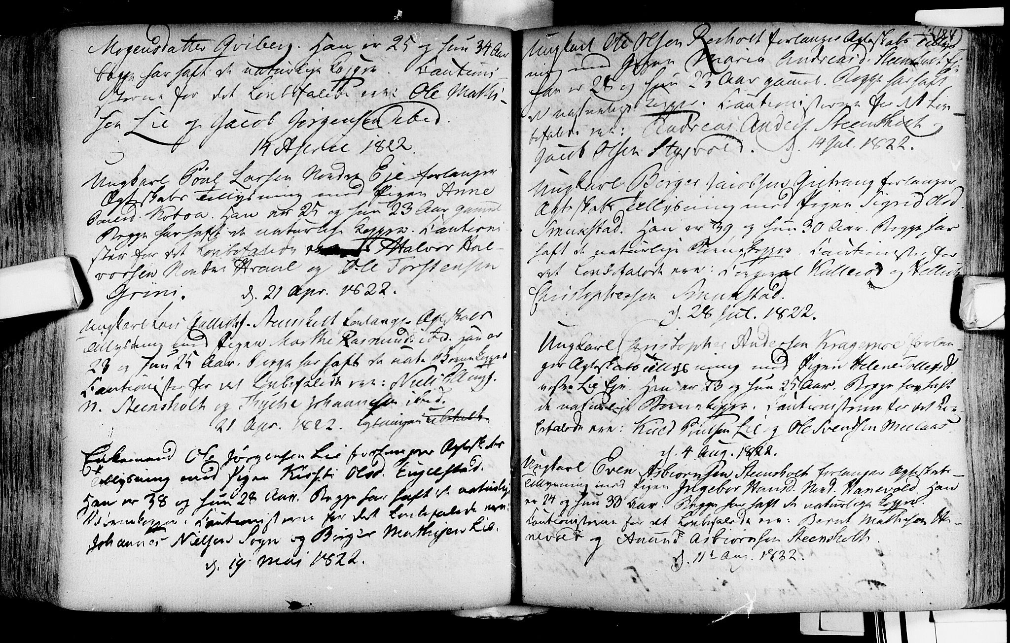 Lardal kirkebøker, AV/SAKO-A-350/F/Fa/L0004: Parish register (official) no. i 4, 1733-1815, p. 184