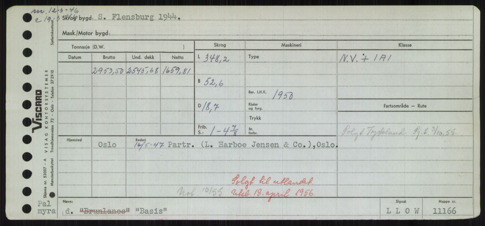 Sjøfartsdirektoratet med forløpere, Skipsmålingen, RA/S-1627/H/Hd/L0003: Fartøy, B-Bev, p. 351