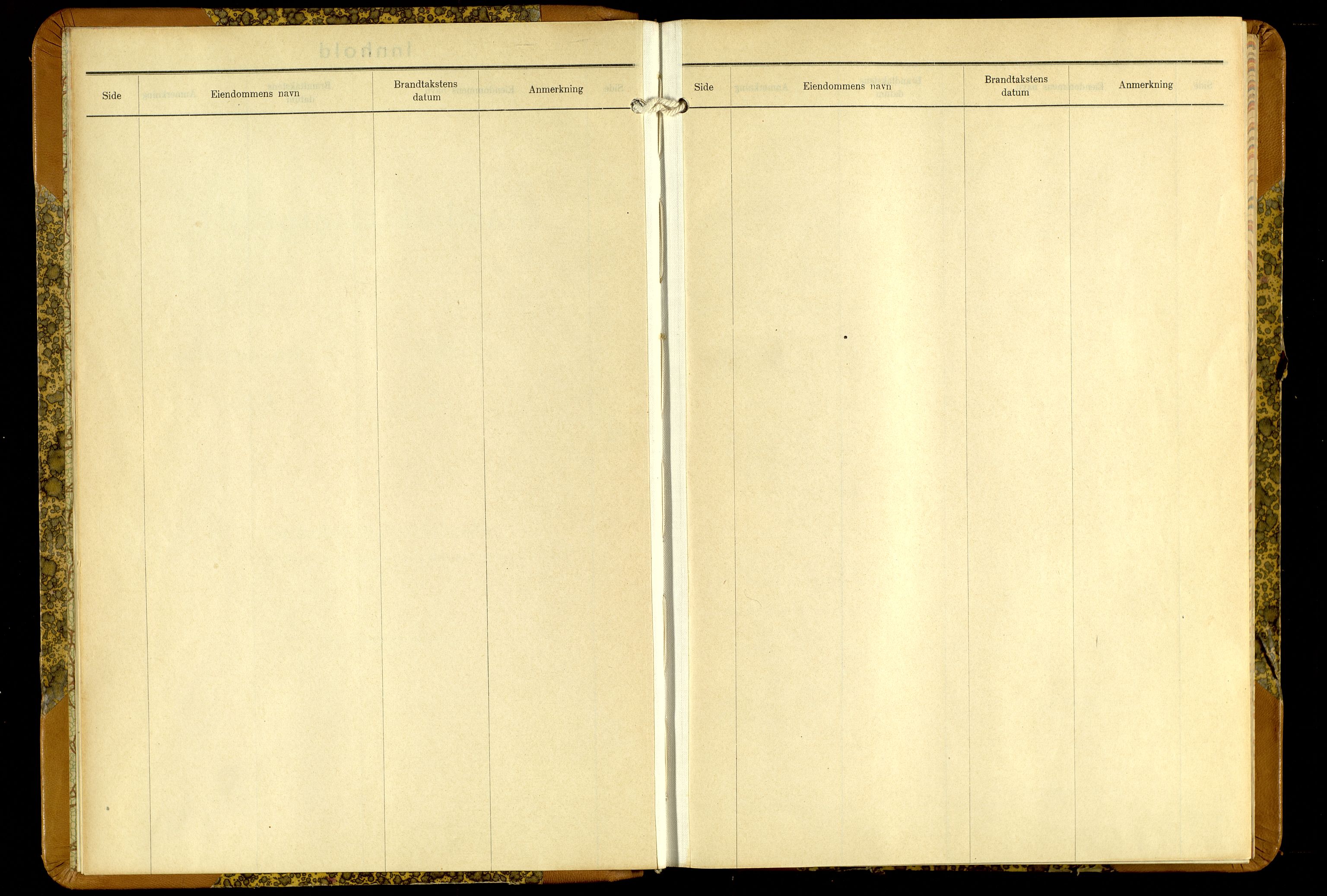 Norges Brannkasse, Alvdal og Folldal, AV/SAH-NBRANA-026/F/L0006: Branntakstprotokoll, 1935-1955