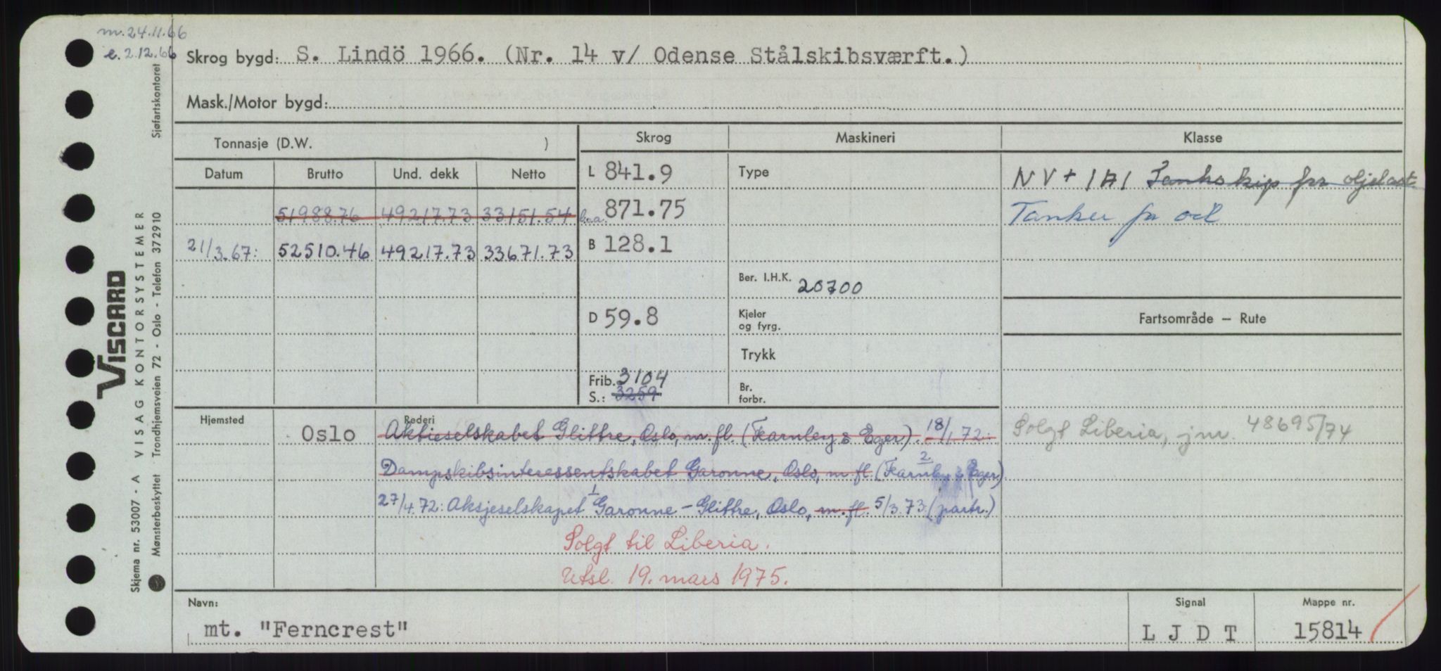 Sjøfartsdirektoratet med forløpere, Skipsmålingen, AV/RA-S-1627/H/Hd/L0010: Fartøy, F-Fjø, p. 343