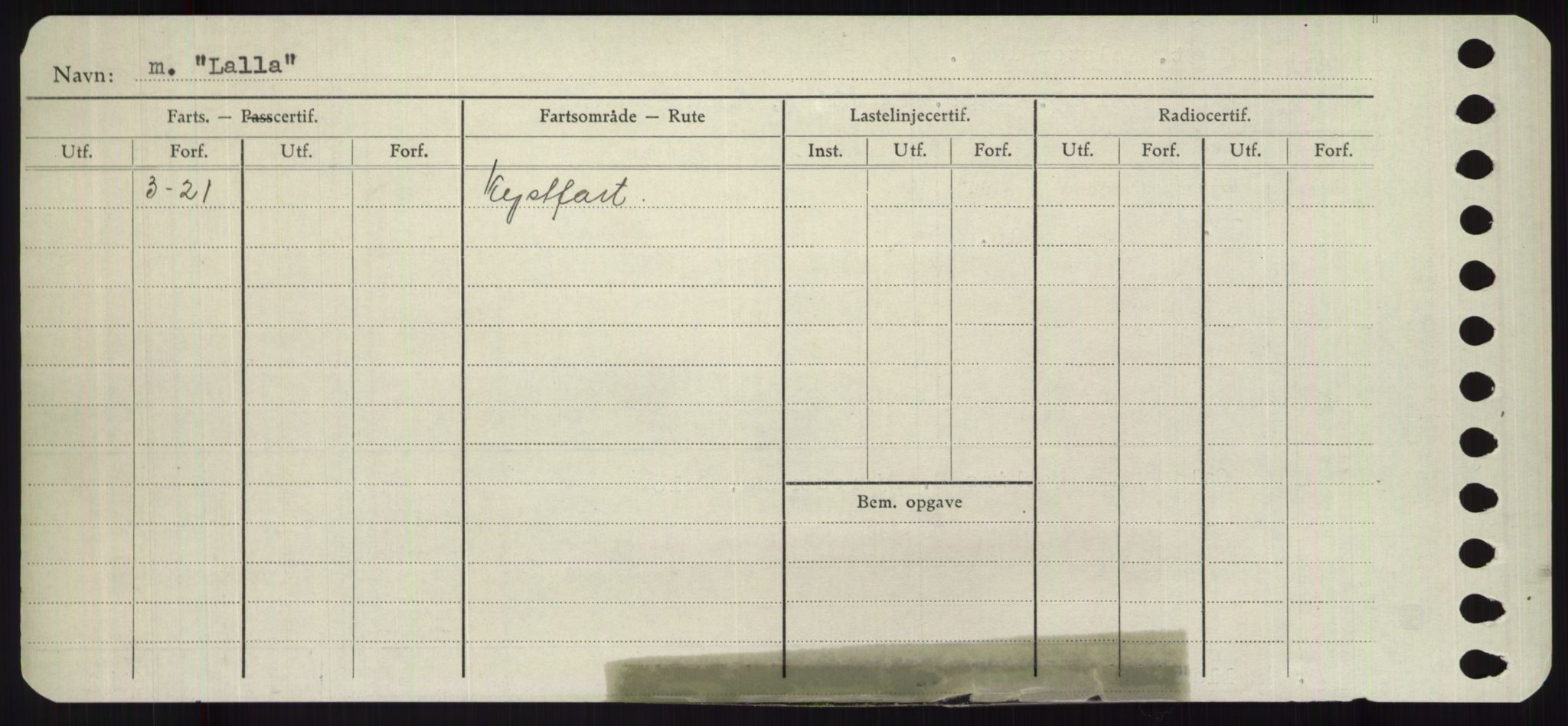 Sjøfartsdirektoratet med forløpere, Skipsmålingen, AV/RA-S-1627/H/Ha/L0003/0002: Fartøy, Hilm-Mar / Fartøy, Kom-Mar, p. 282