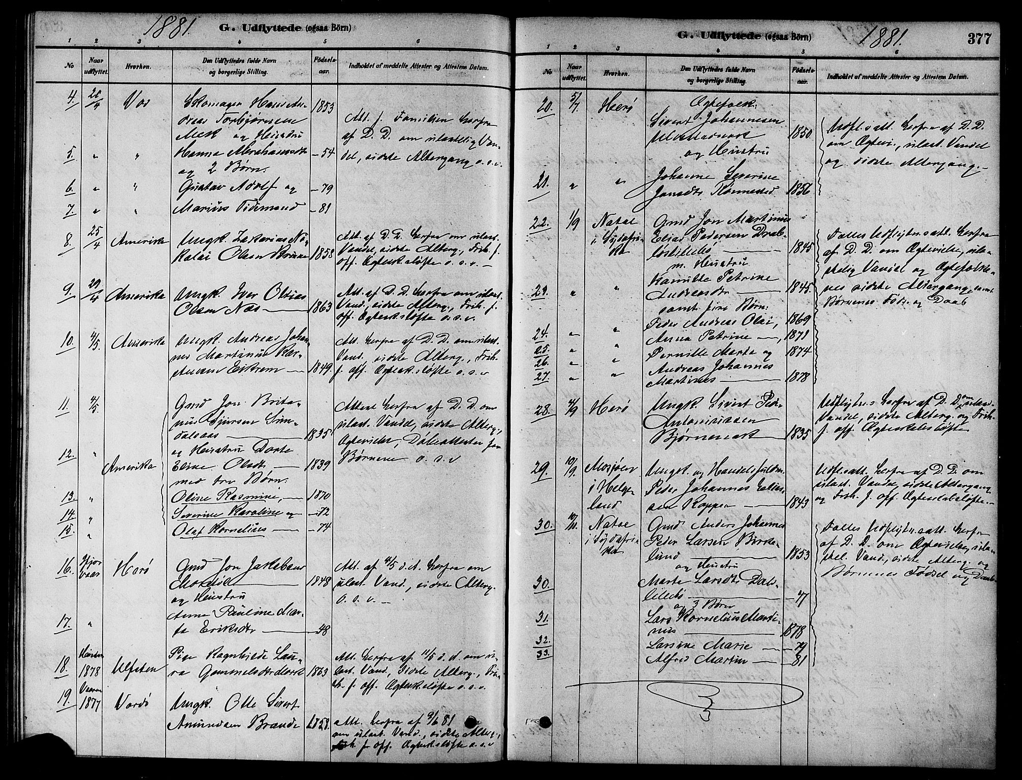 Ministerialprotokoller, klokkerbøker og fødselsregistre - Møre og Romsdal, AV/SAT-A-1454/511/L0141: Parish register (official) no. 511A08, 1878-1890, p. 377