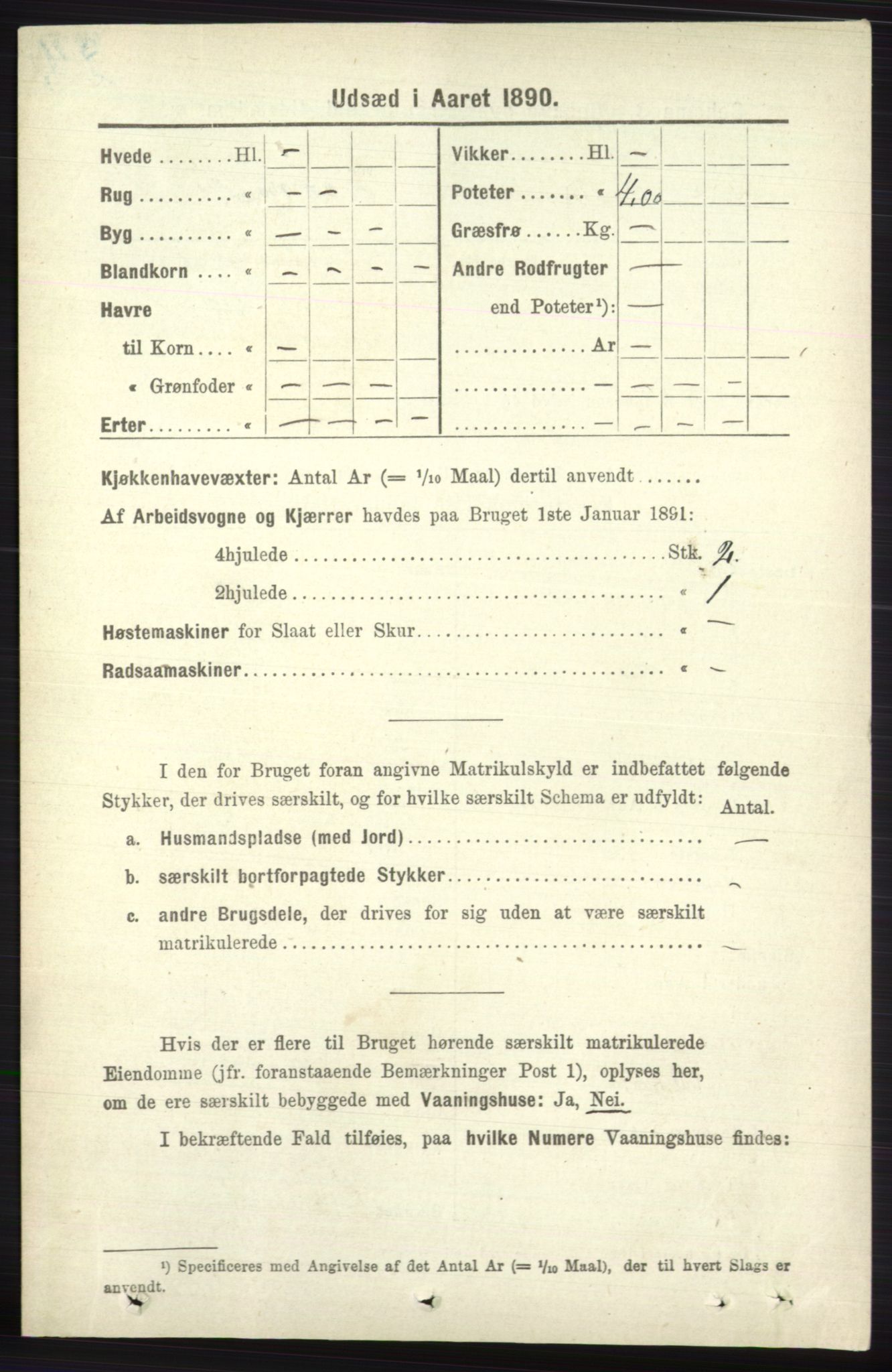 RA, 1891 census for 0728 Lardal, 1891, p. 4054