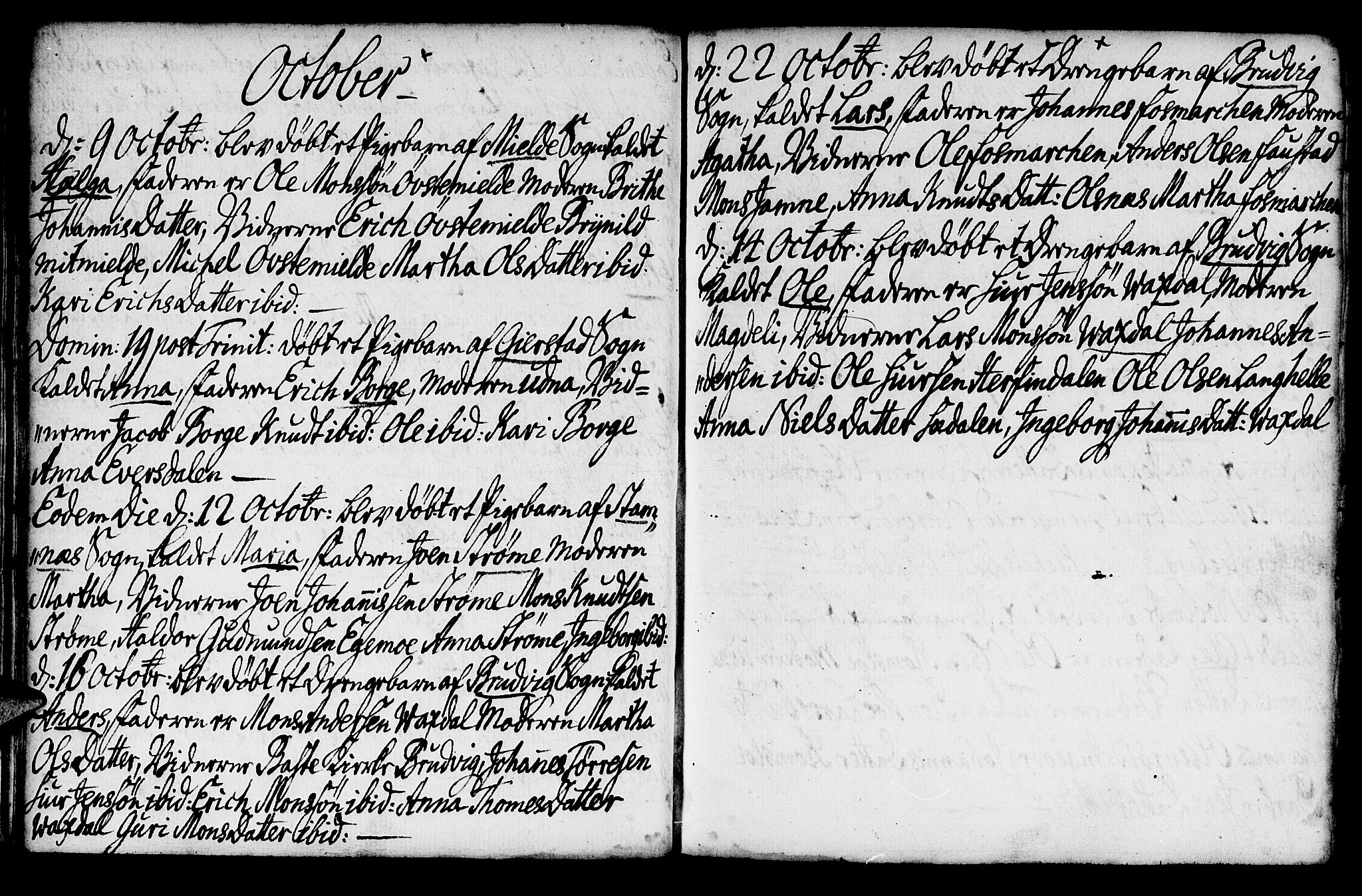 Haus sokneprestembete, SAB/A-75601/H/Haa: Parish register (official) no. A 8, 1754-1769, p. 29