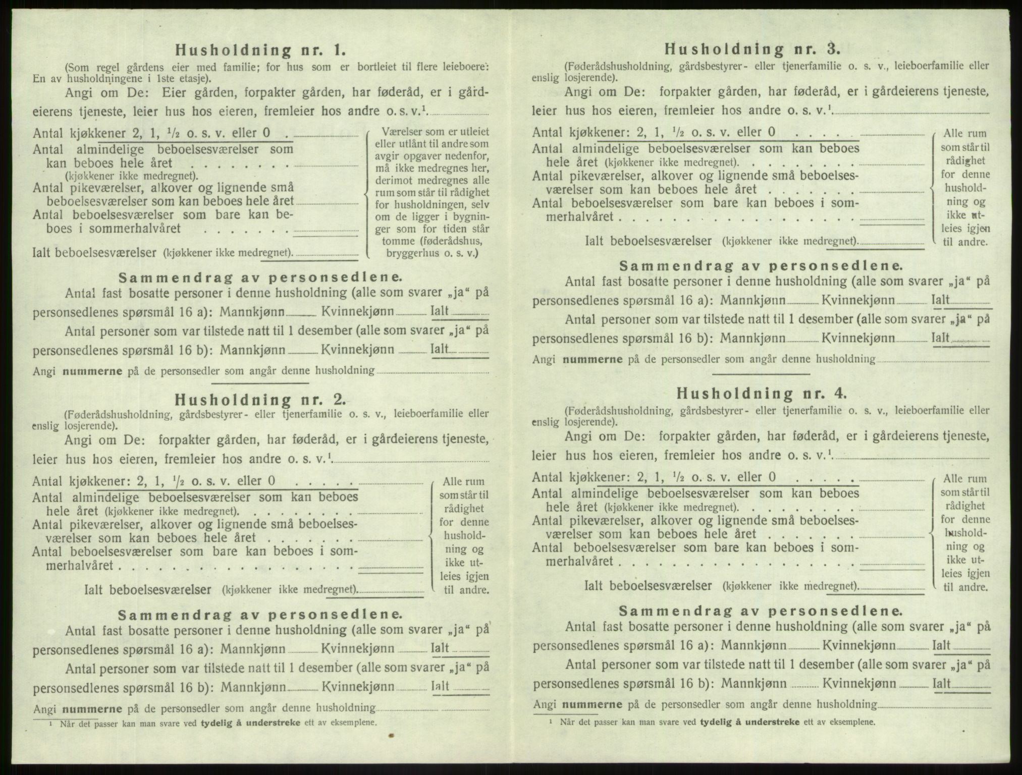 SAB, 1920 census for Fjaler, 1920, p. 294