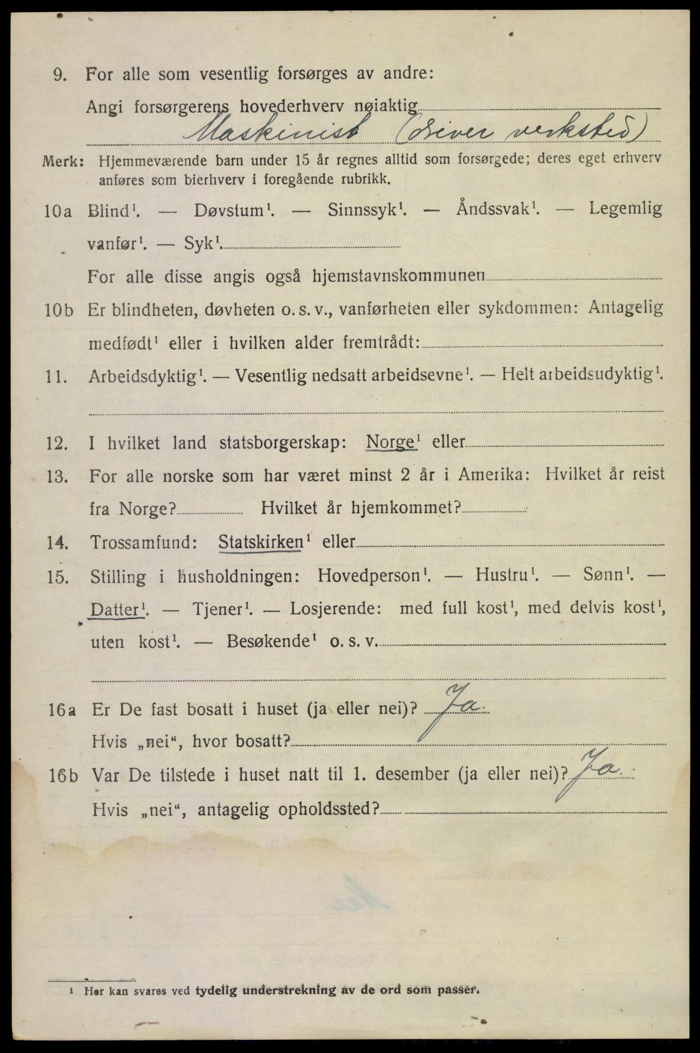 SAKO, 1920 census for Nøtterøy, 1920, p. 5562