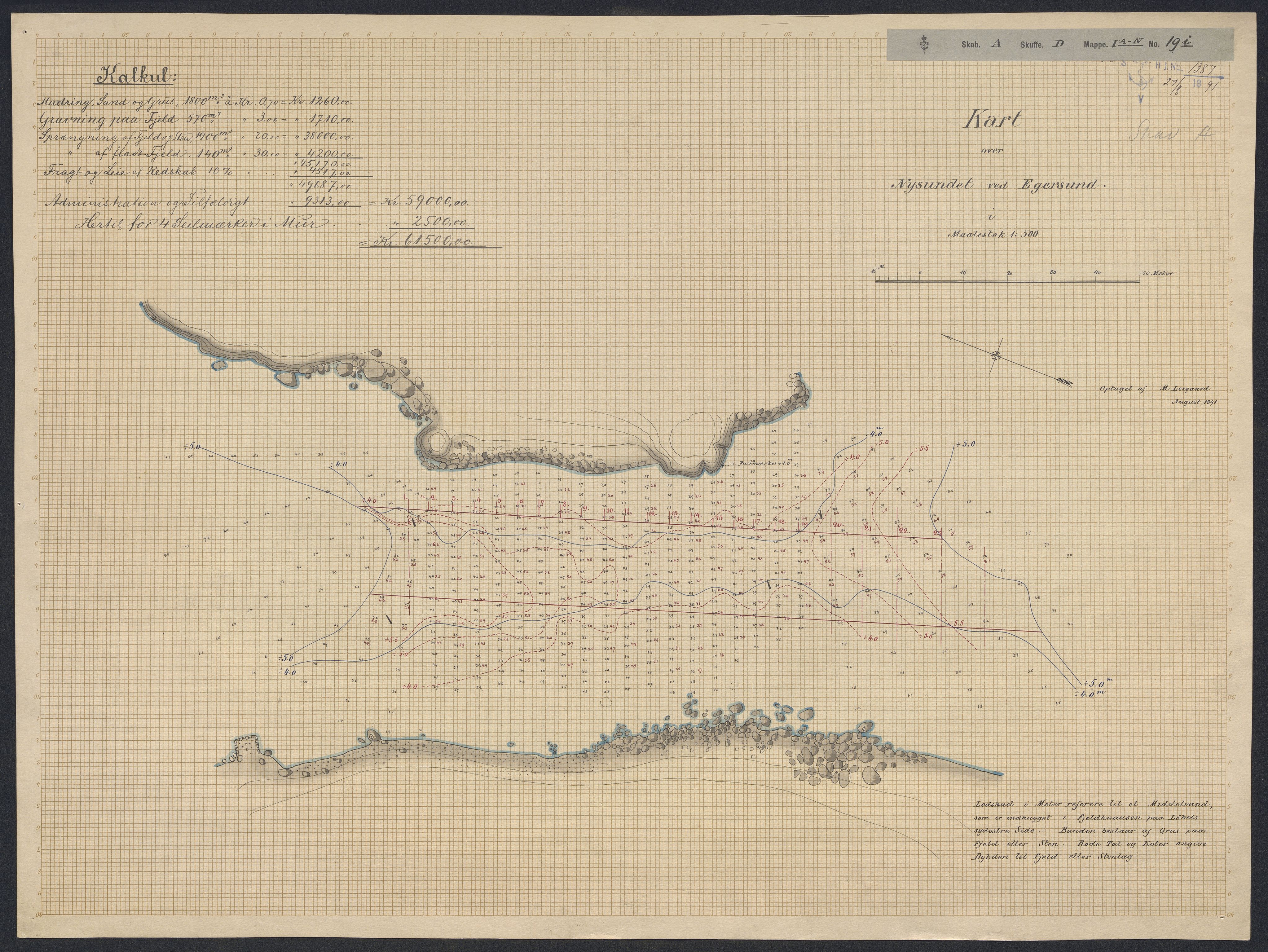 Havnedirektoratet, RA/S-1604/2/T/Tf/Tf04, 1847-1922, p. 3